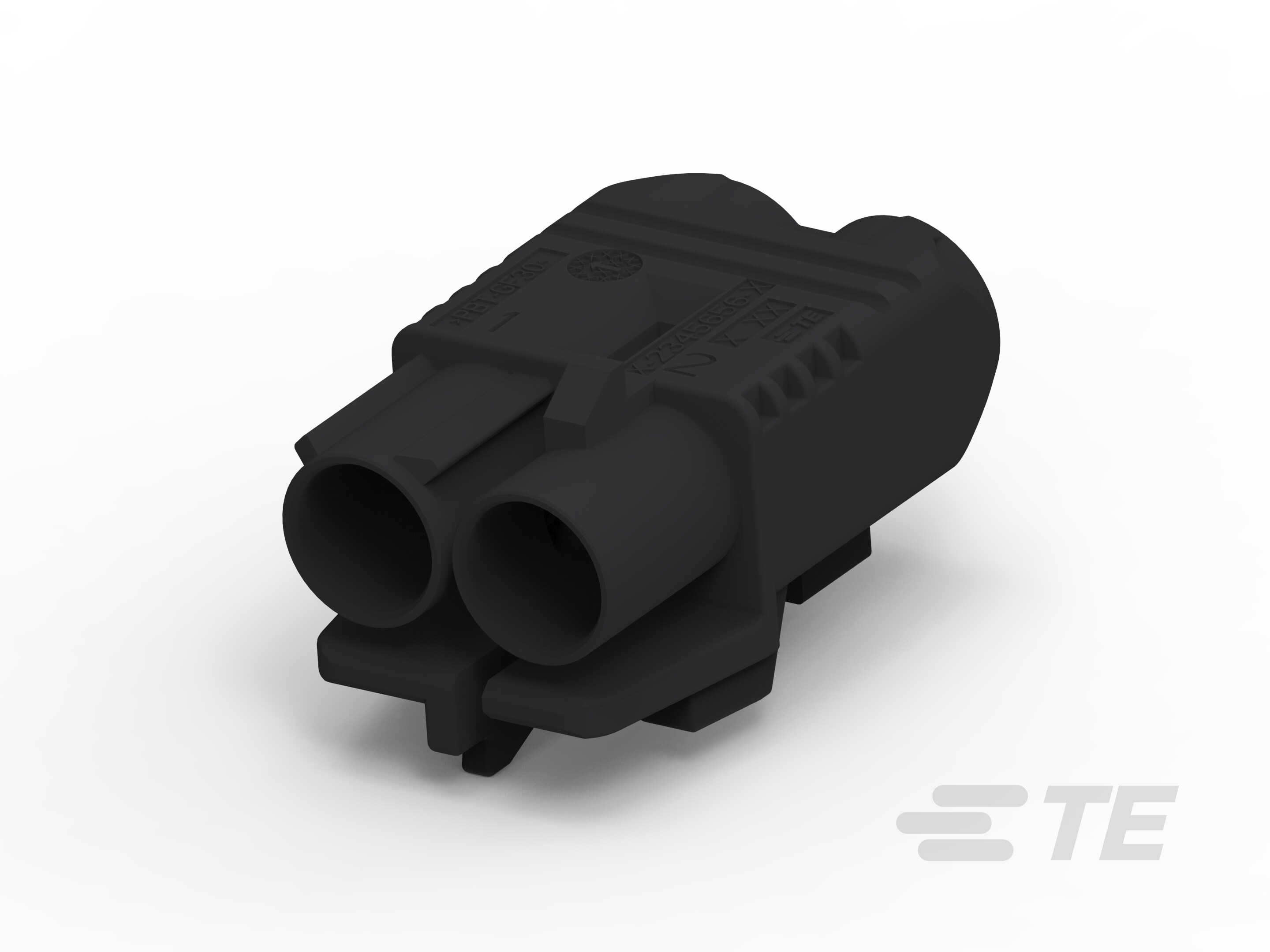 HOUSING, 2P, INLINE MALE, CLIP, FAKRA-2345656-1