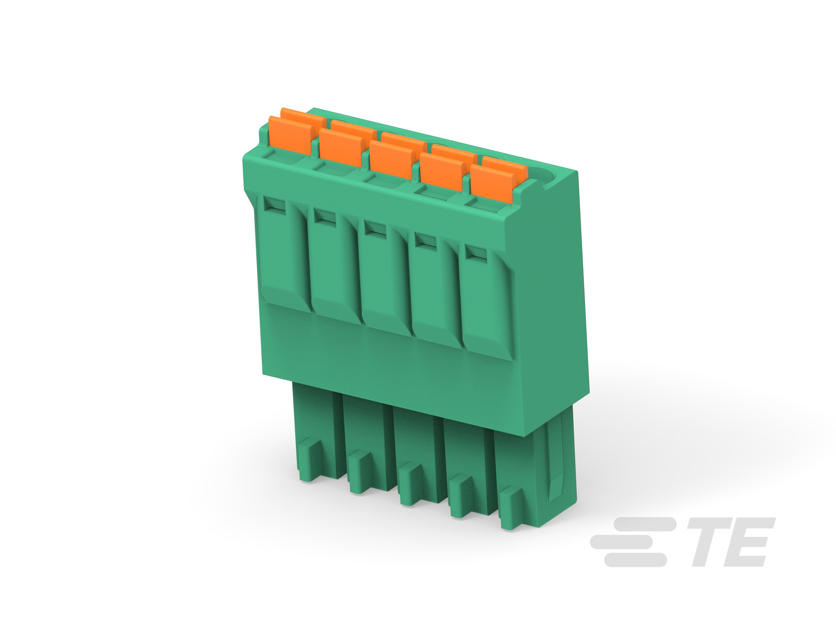 5 POS  SPRING TB PLUG , PITCH 3.50-2350398-5