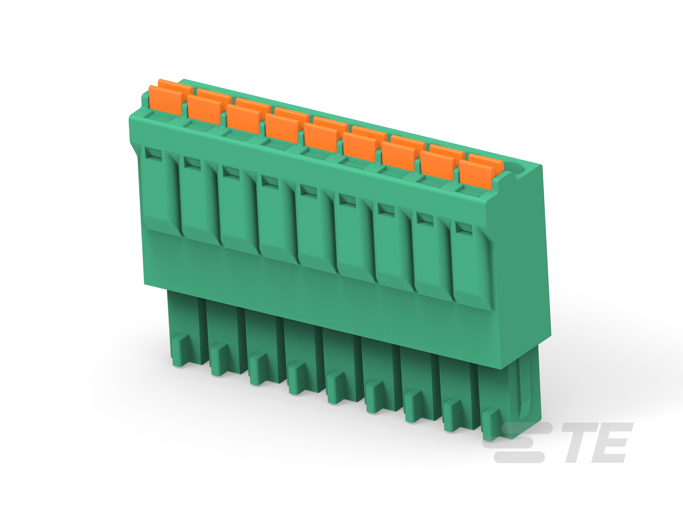 9 POS  SPRING TB PLUG , PITCH 3.50-2350398-9