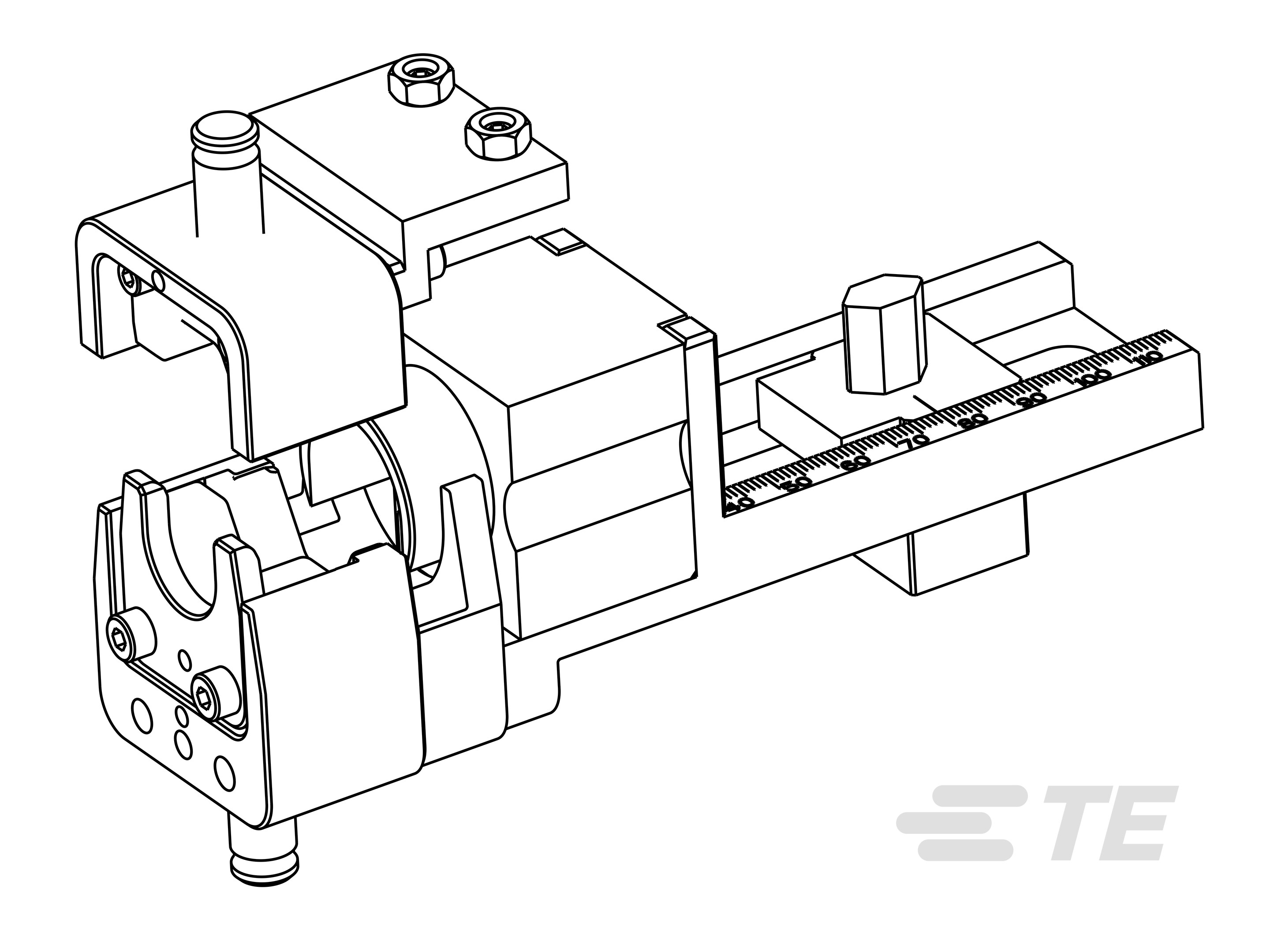 DIE SET IPT-180-1P F 70MM2-2351902-1