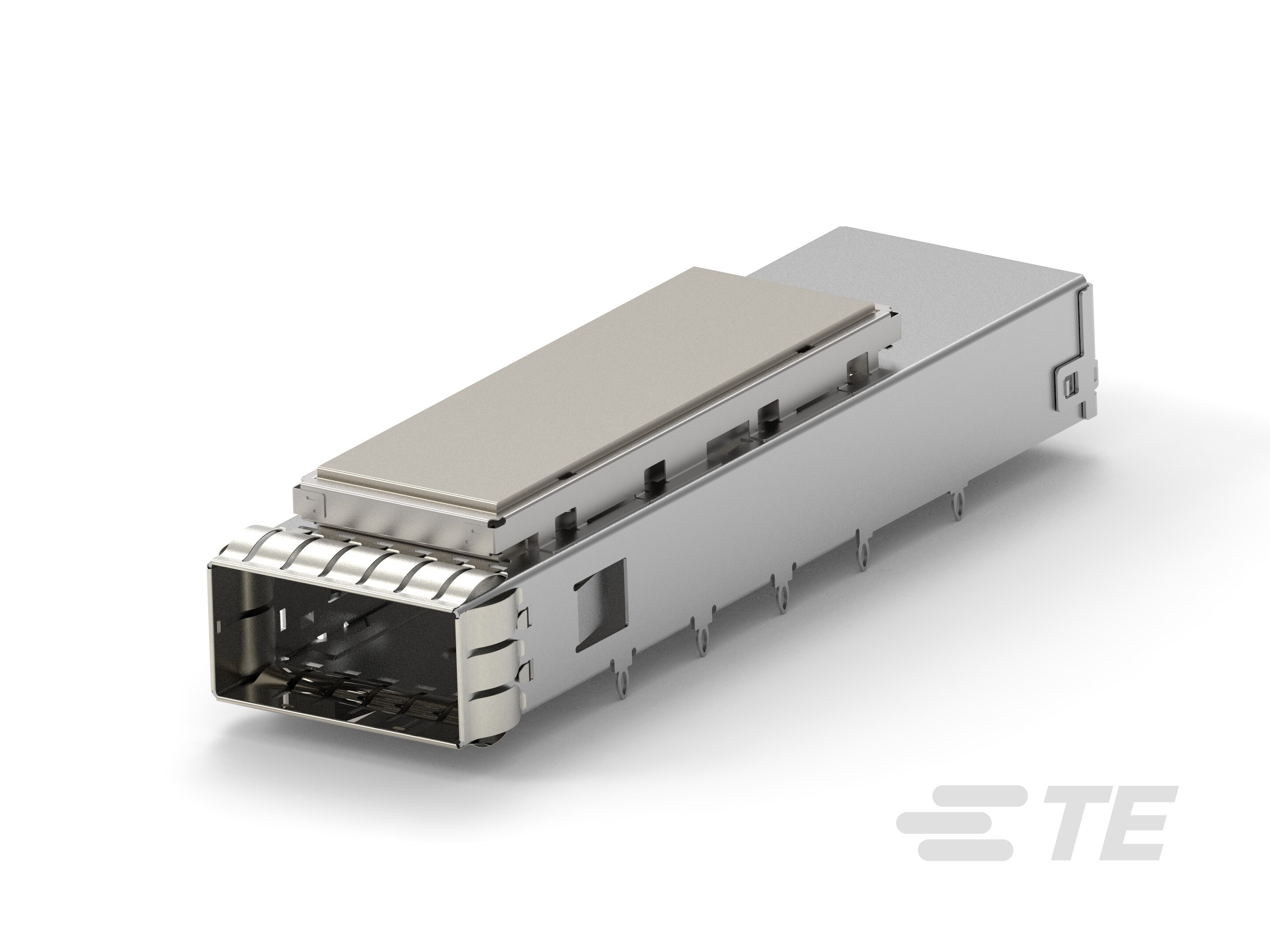 CAGE ASSEMBLY, QSFP-DD 1X1, SPRING, TB-2354751-1