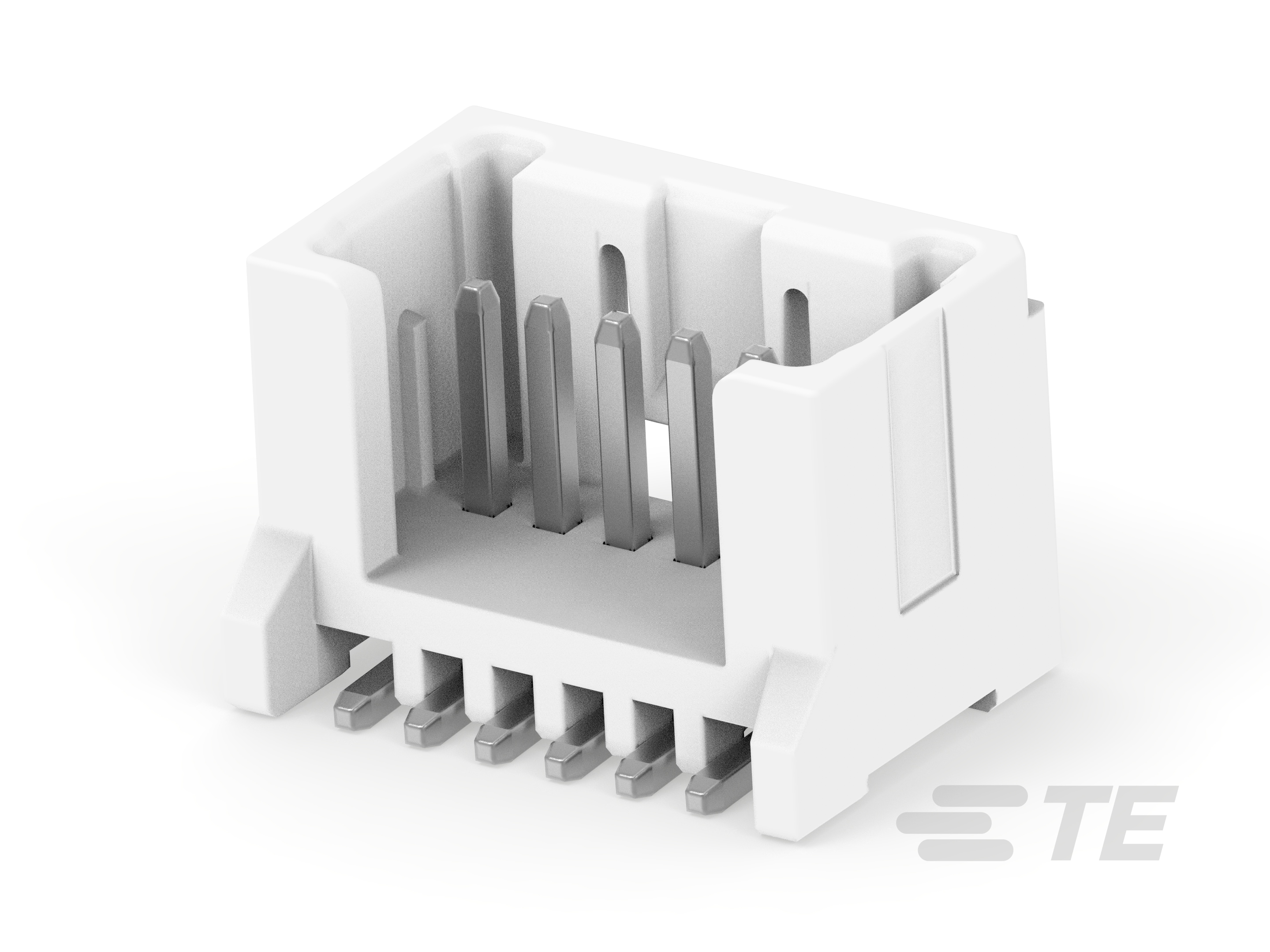 MICRO CT CONN SINGLE ROW HDR ASSY(V) 6p-2355091-6