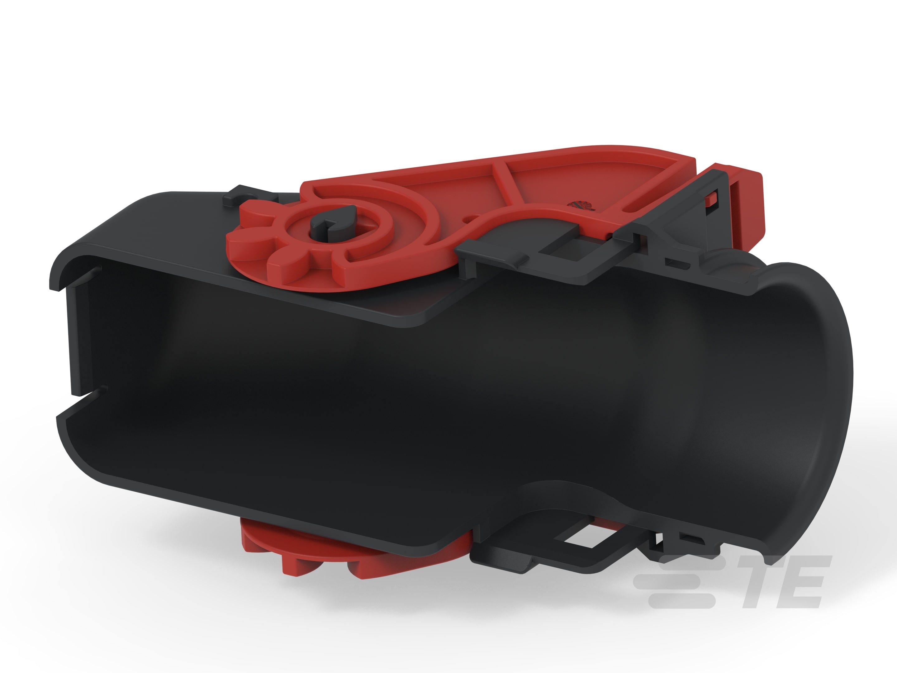 REC CONN CVR ASSY,43POS,MCON 1.2-2356221-1