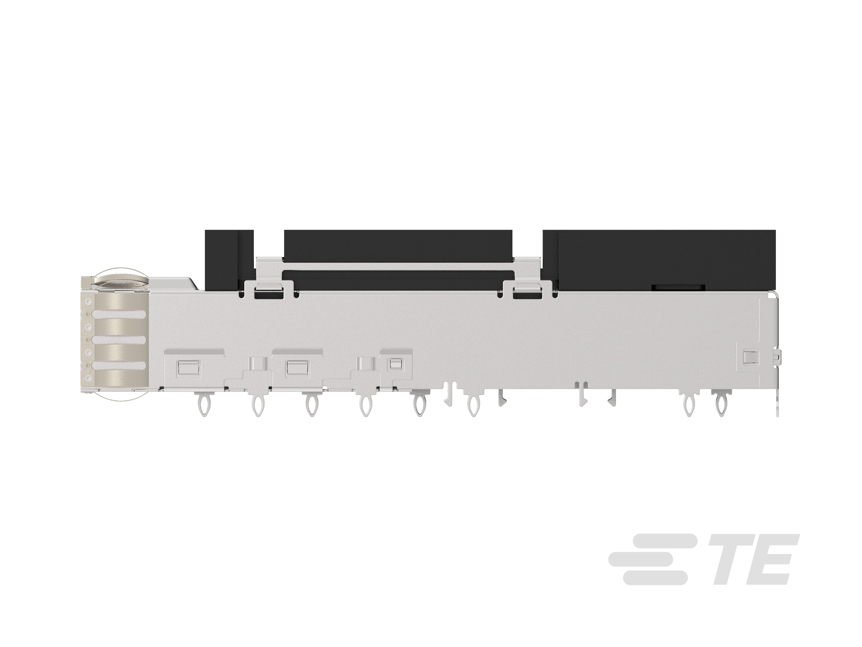 CAGE ASSY W/ HS,SFP-DD 1X1, GENERAL-2359845-2