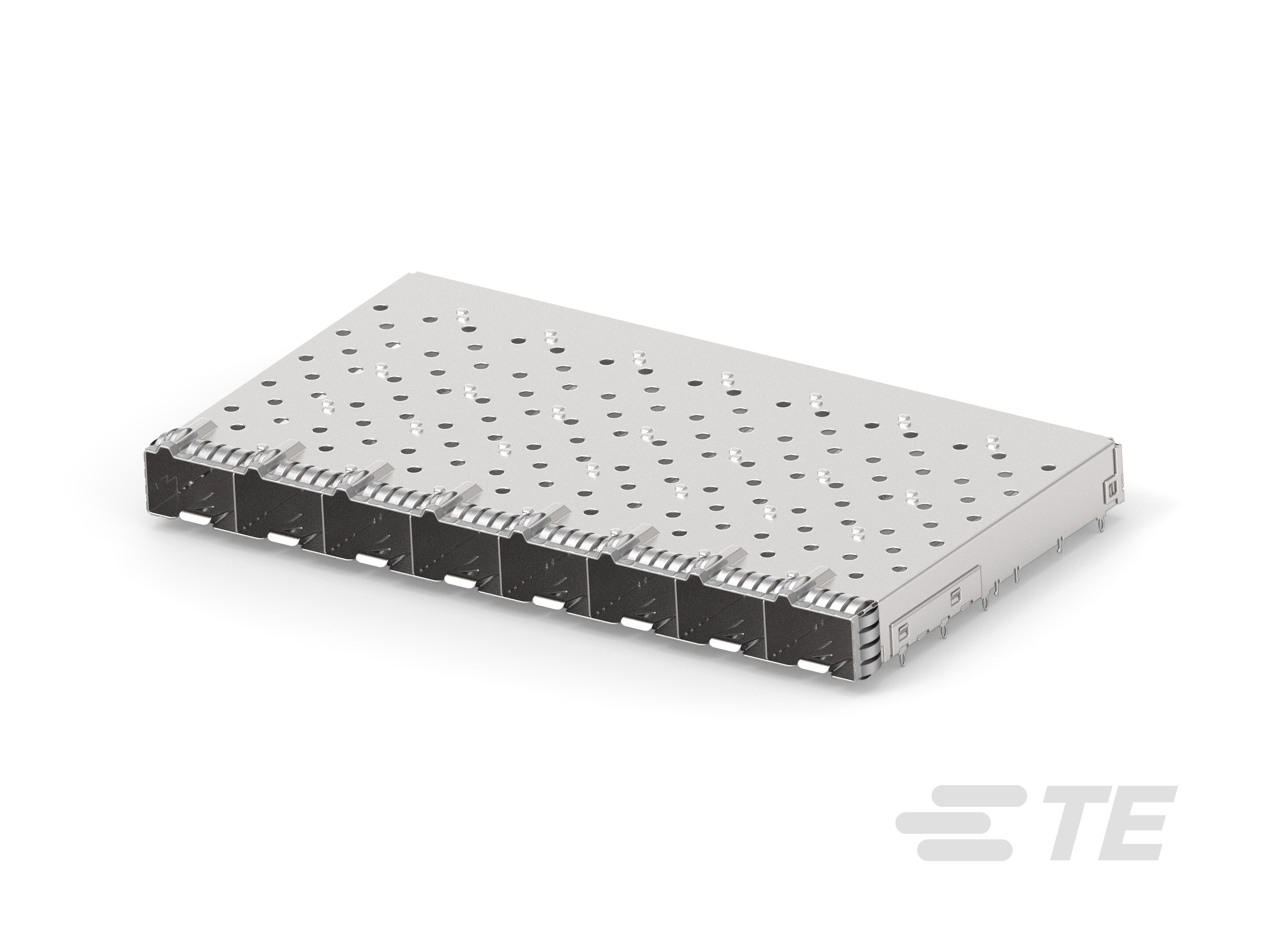 CAGE ASSEMBLY WITH SPRING ,SFP-DD 1X8-2364488-3