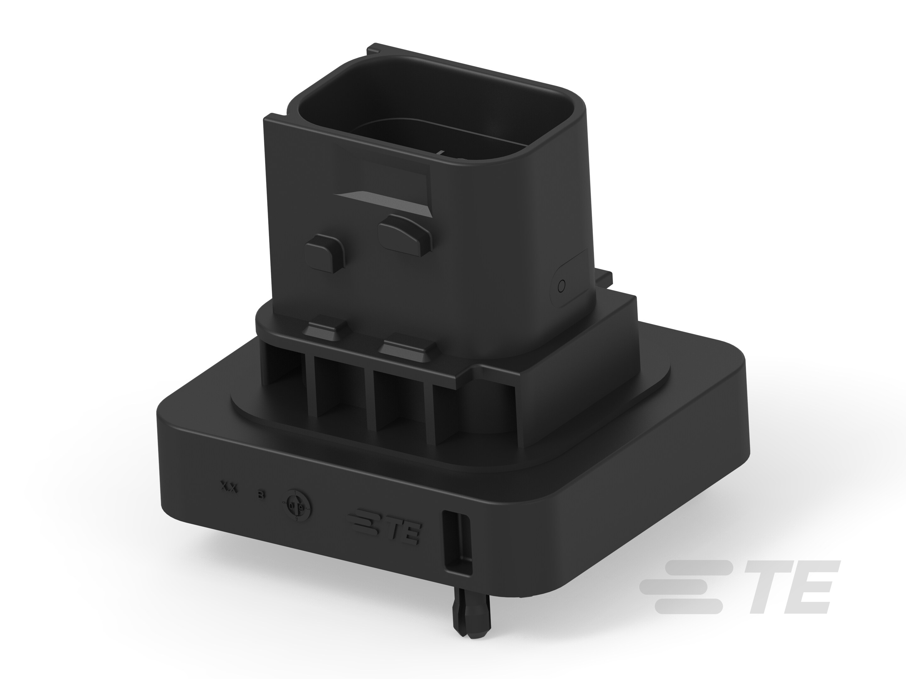 HD MATEnet 1+2pos HDR ASSY GRP C, 180DEG-2375248-1