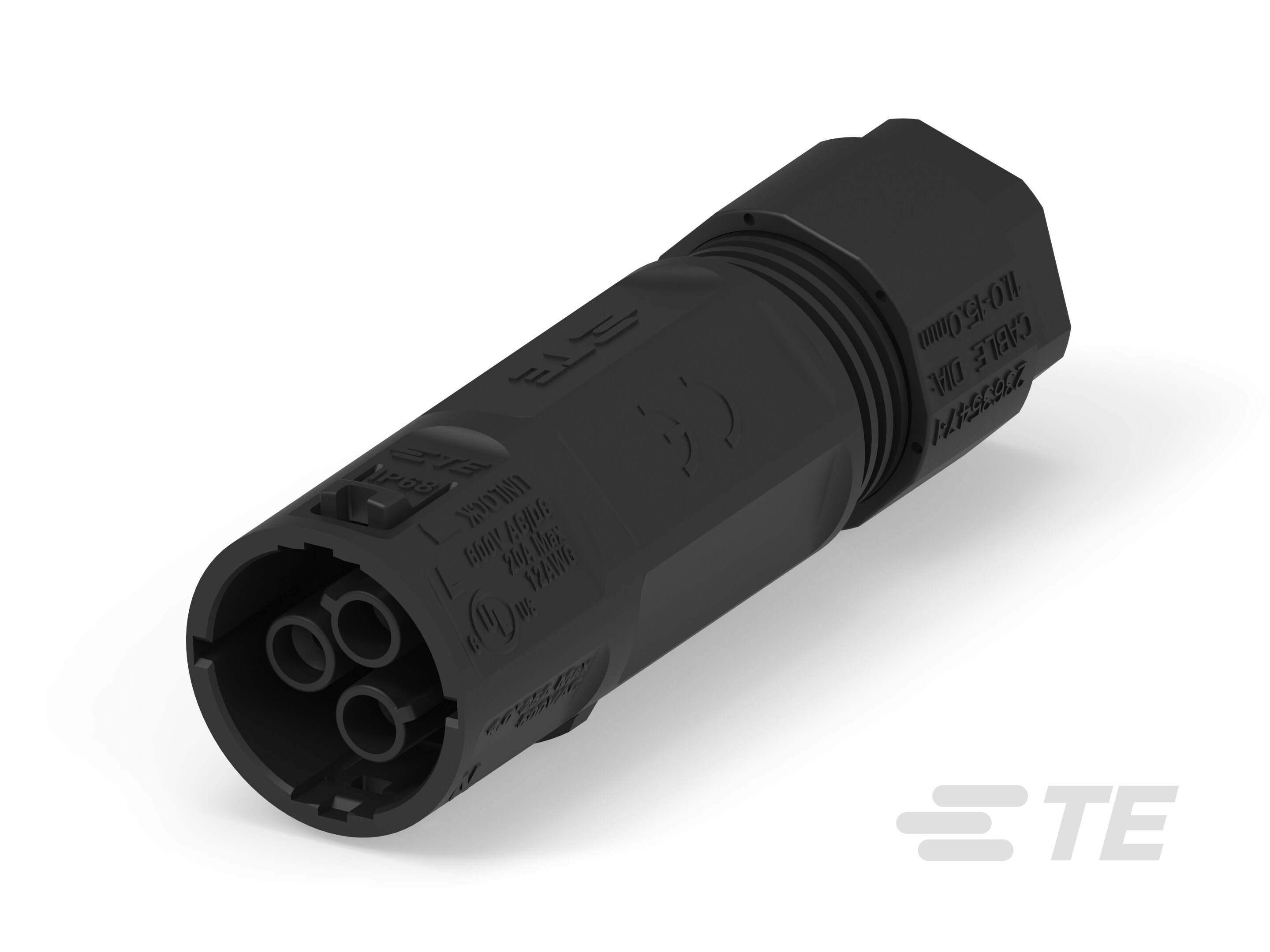 NECTOR T, INLINE SOCKET, SCREW, Key-B,S1-2379237-2