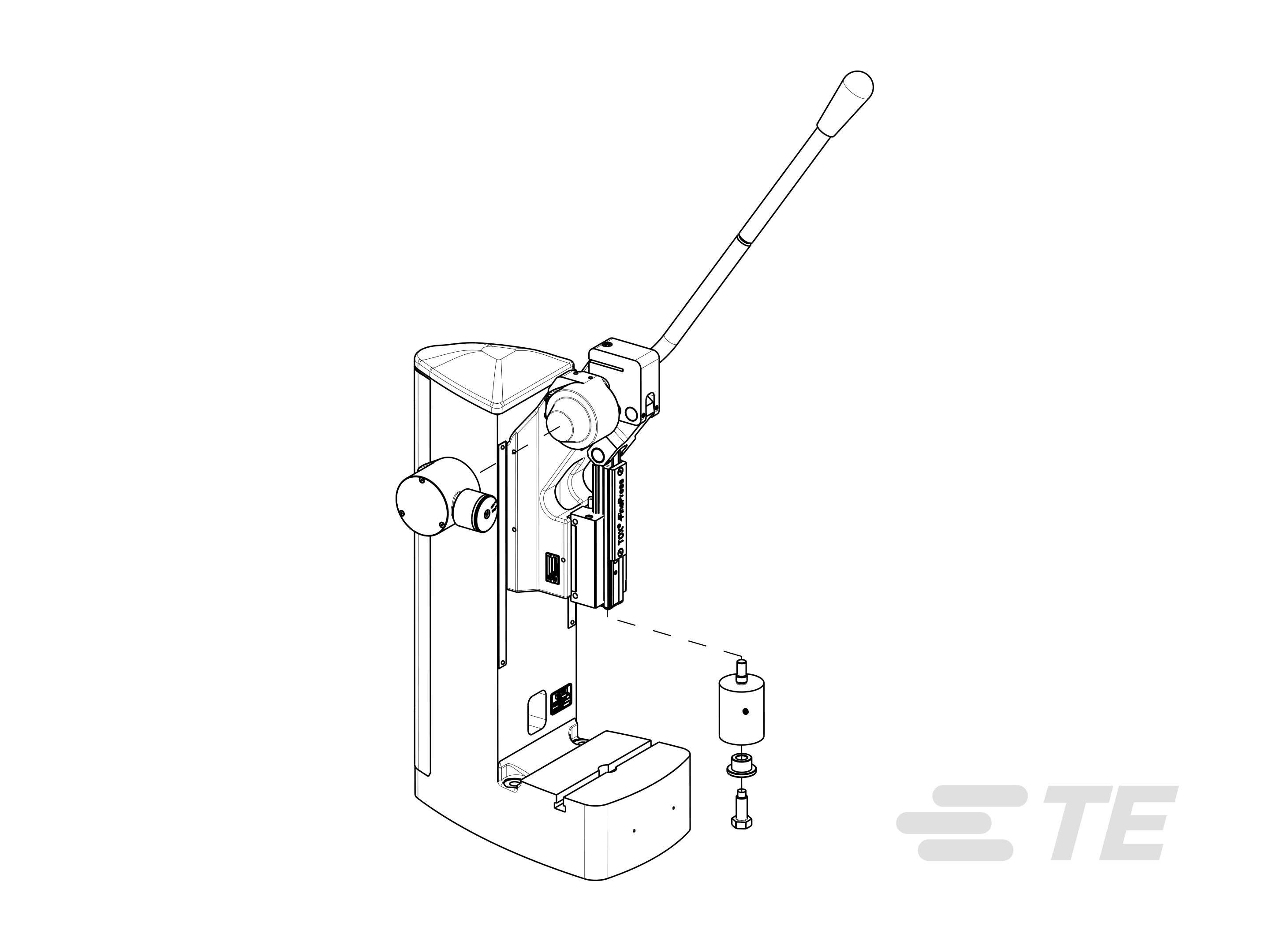ARBOR PRESS, MANUAL, 5600 LB-2380993-1