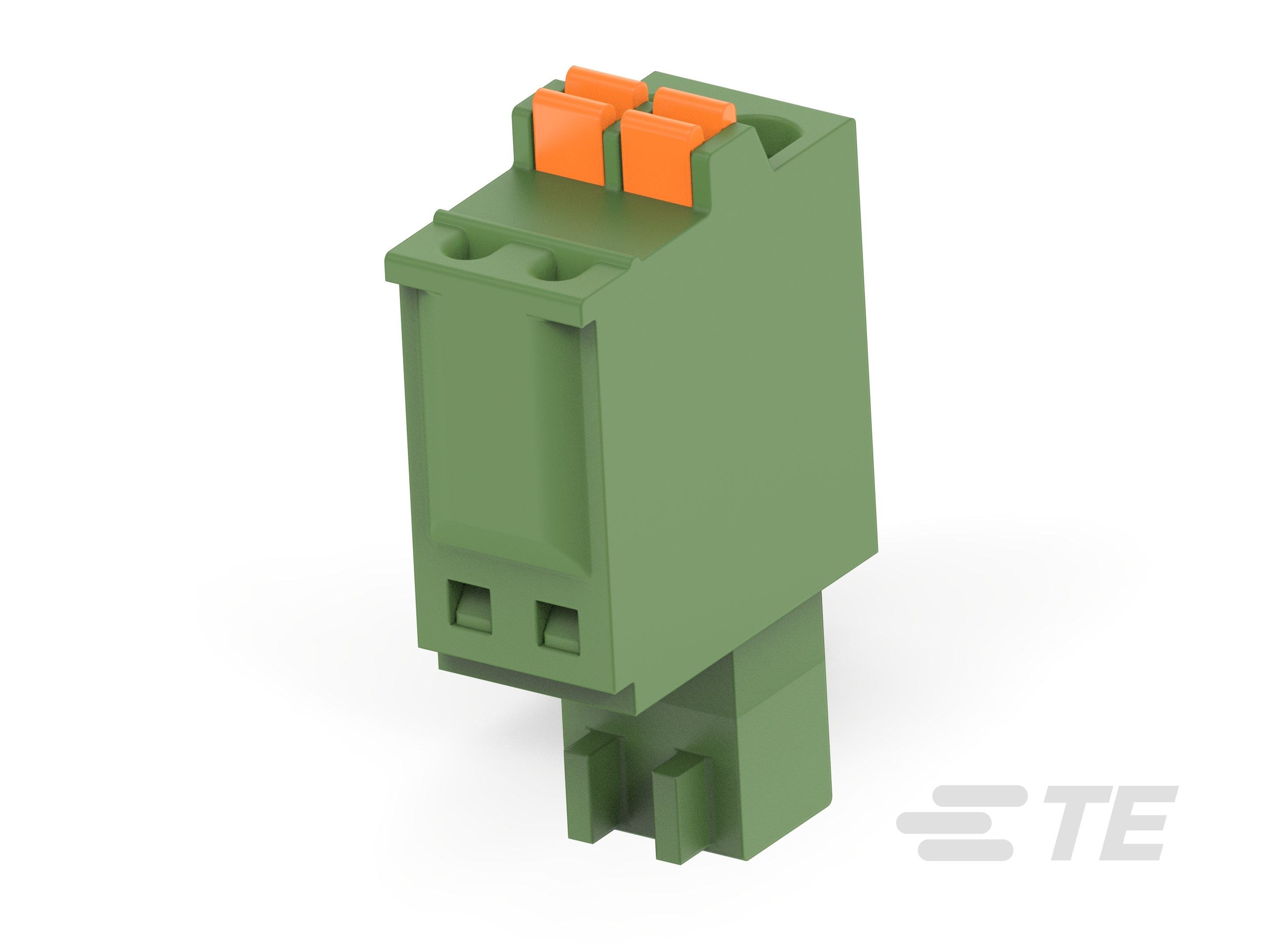 2 POS  SPRING TB PLUG, PITCH 2.5-2385001-2