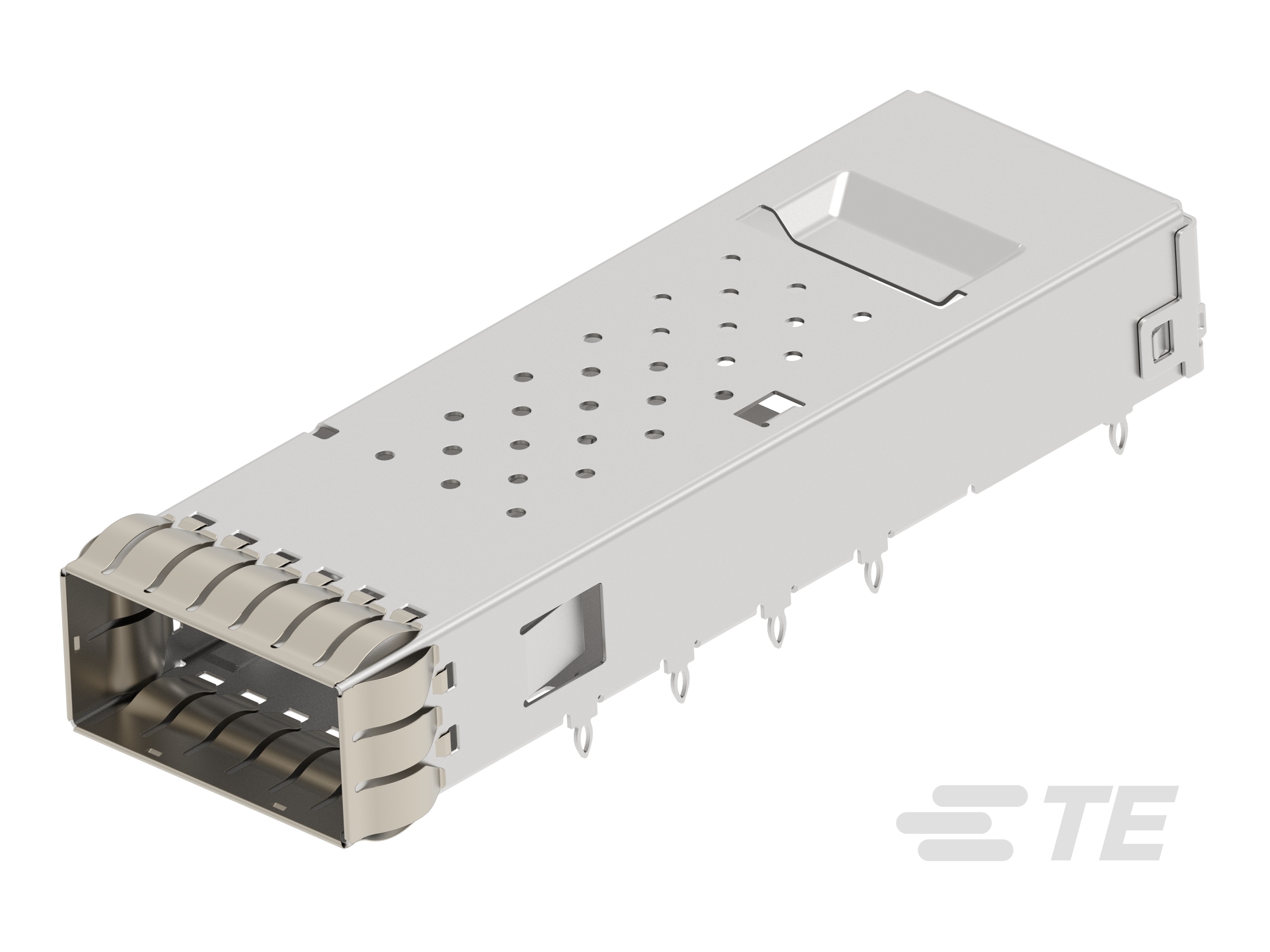CAGE ASSEMBLY, QSFP112 1X1, SPRING-2385800-1