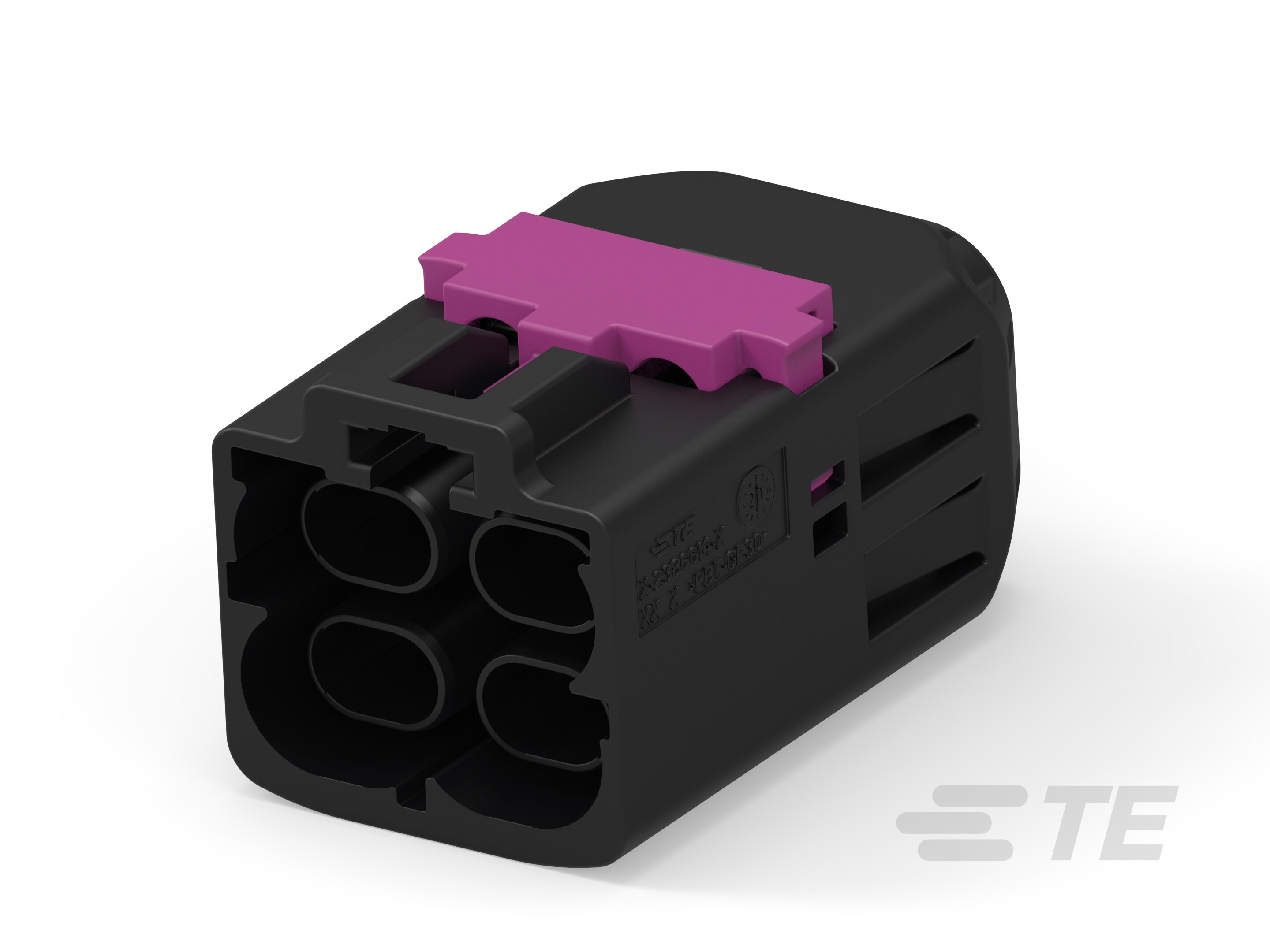 4PORT,DUAL HSD,PIN HSG ASSY,180DEG,COD A-2386622-1