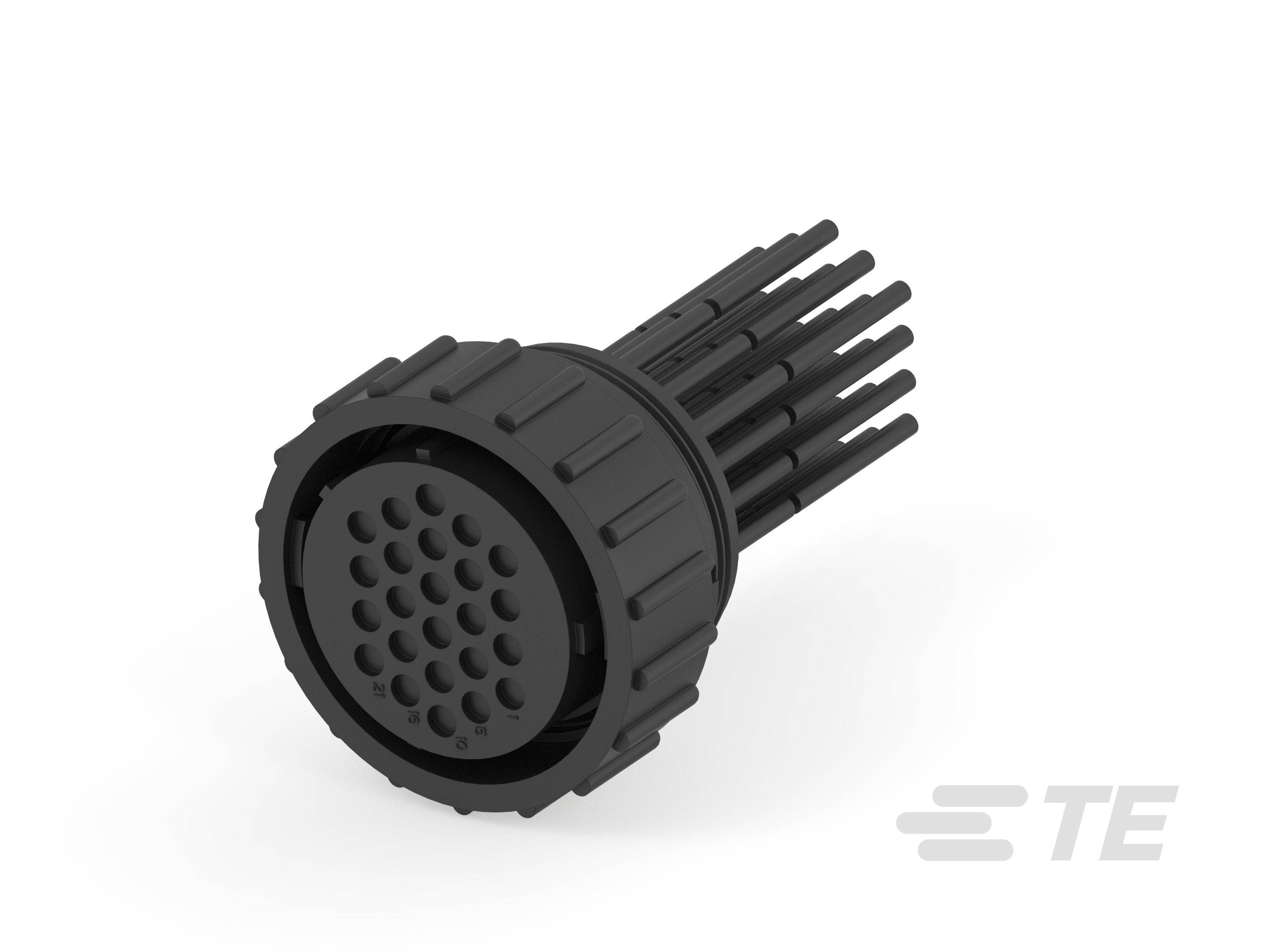 PLUG CONN CA,STD,SER 1,SZ 23-24,L 0.5M-2387126-1