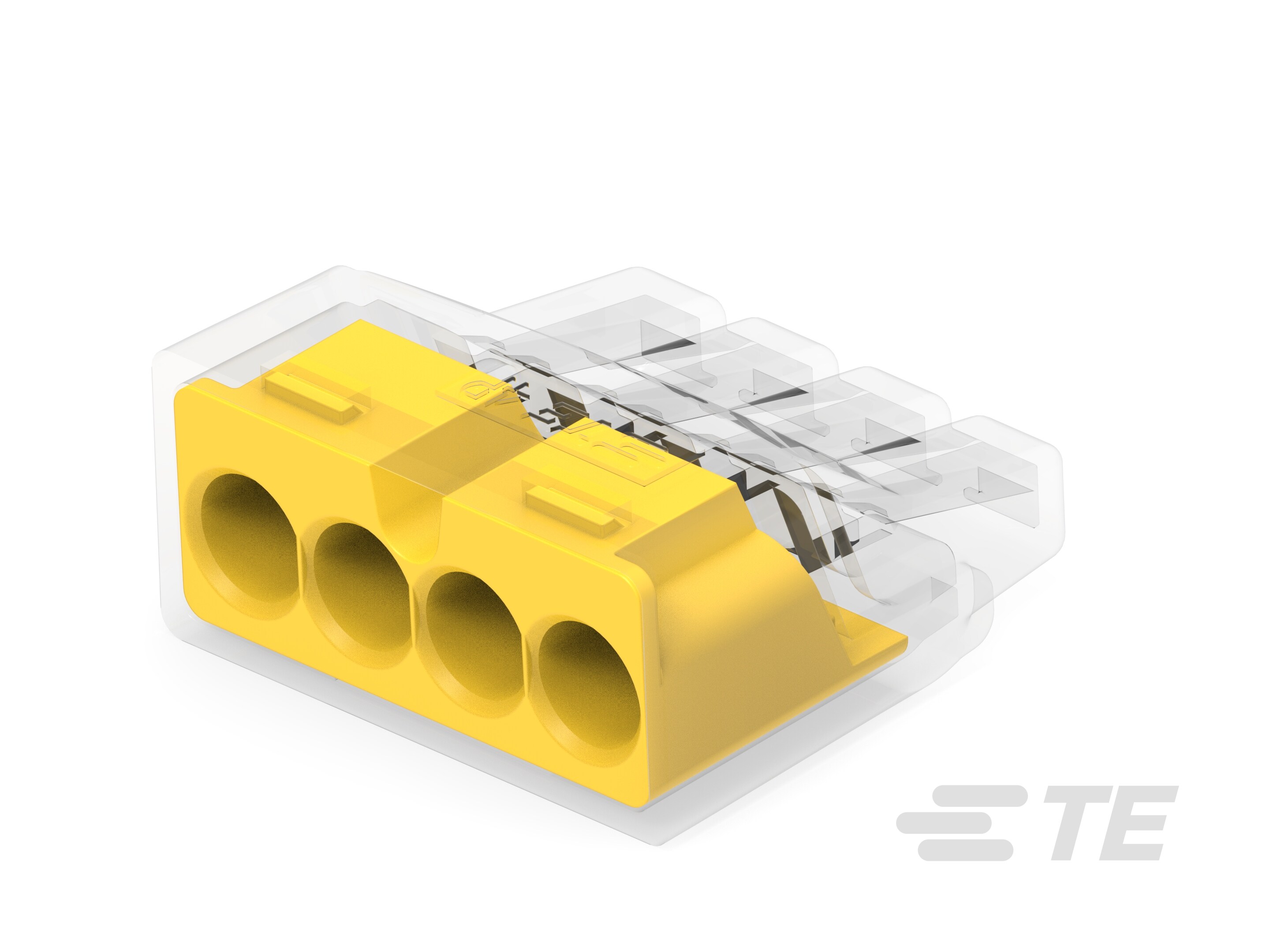 PUSH-IN CONNECTOR, 4 POS-2388553-4