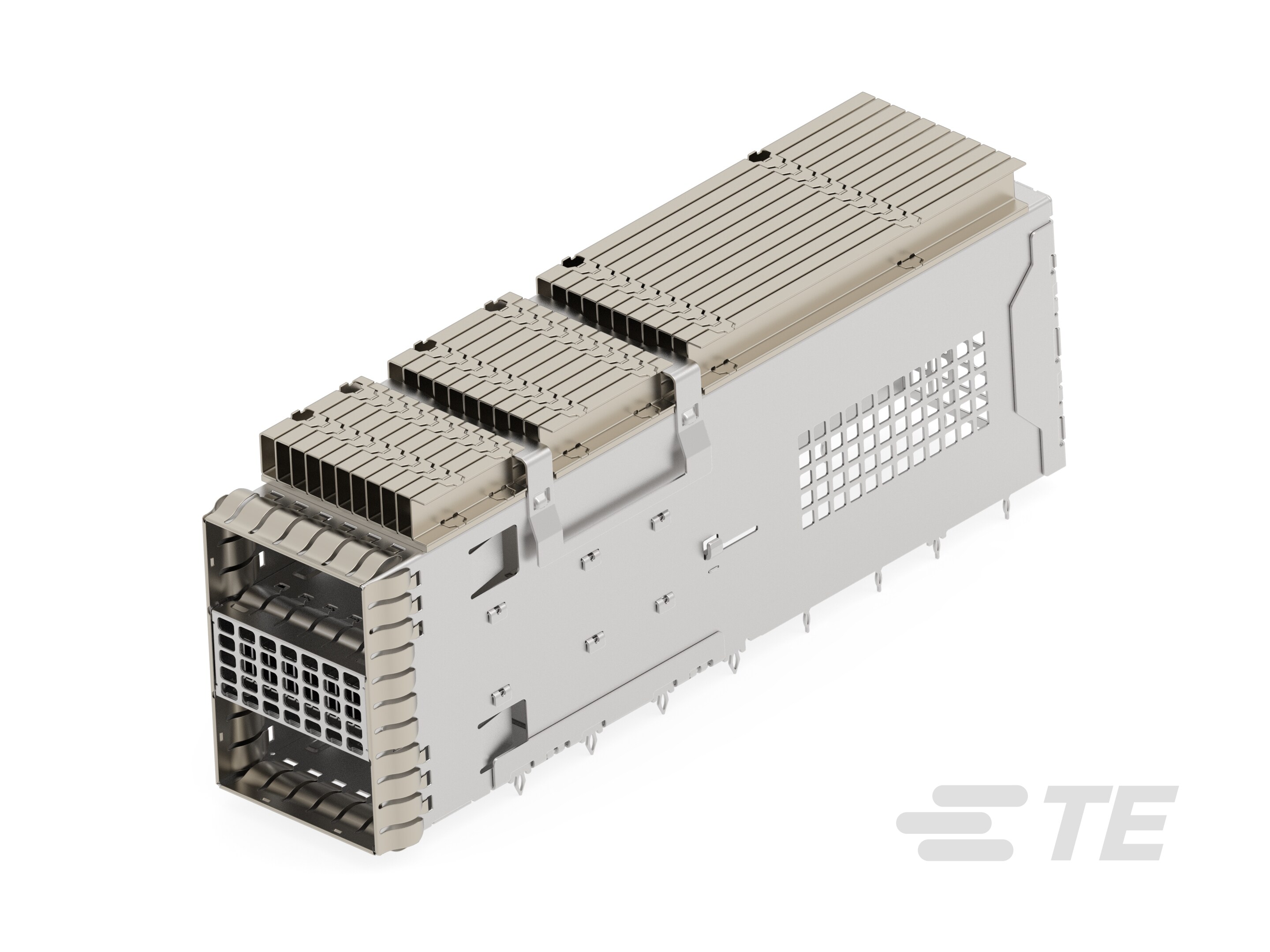 CAGE ASSY W HS, 2X1 QSFP-DD 112-2391506-1