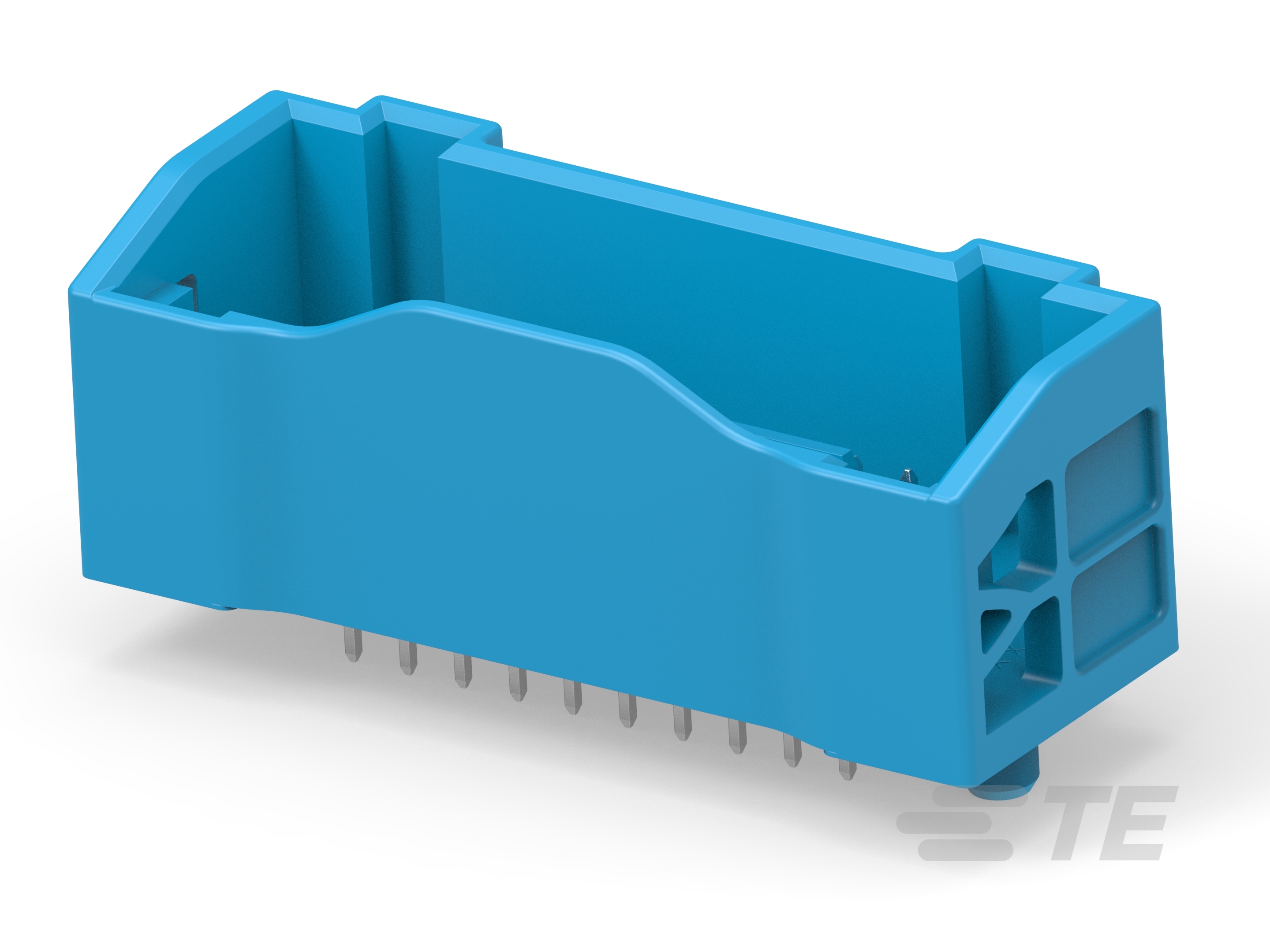 20P GI2.5, HEADER ASSY, BLUE, FLIP-N-LOK-2395225-3