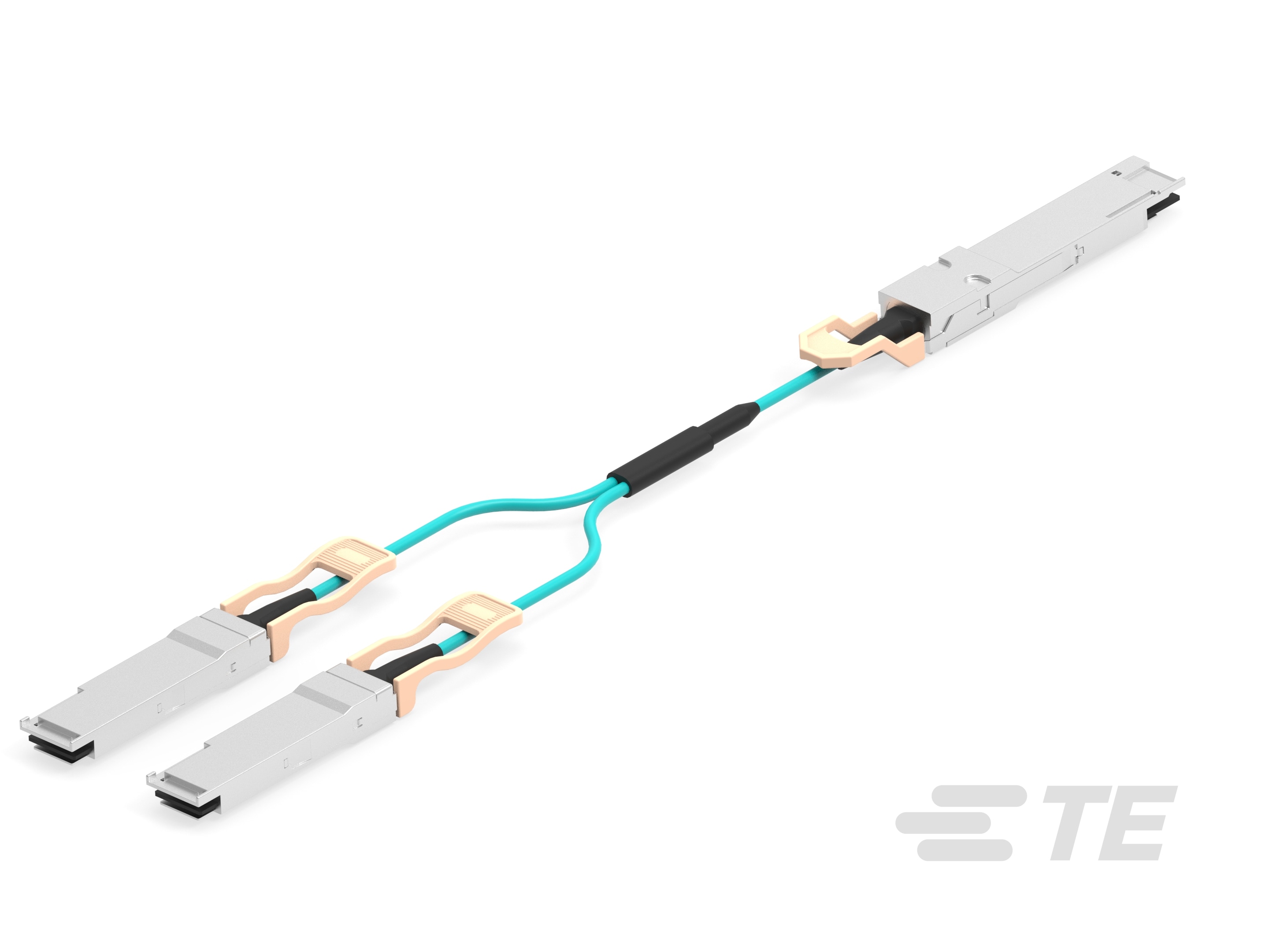 QSFP-DD to 2X QSFP56, AOC 10m Length-2418081-5
