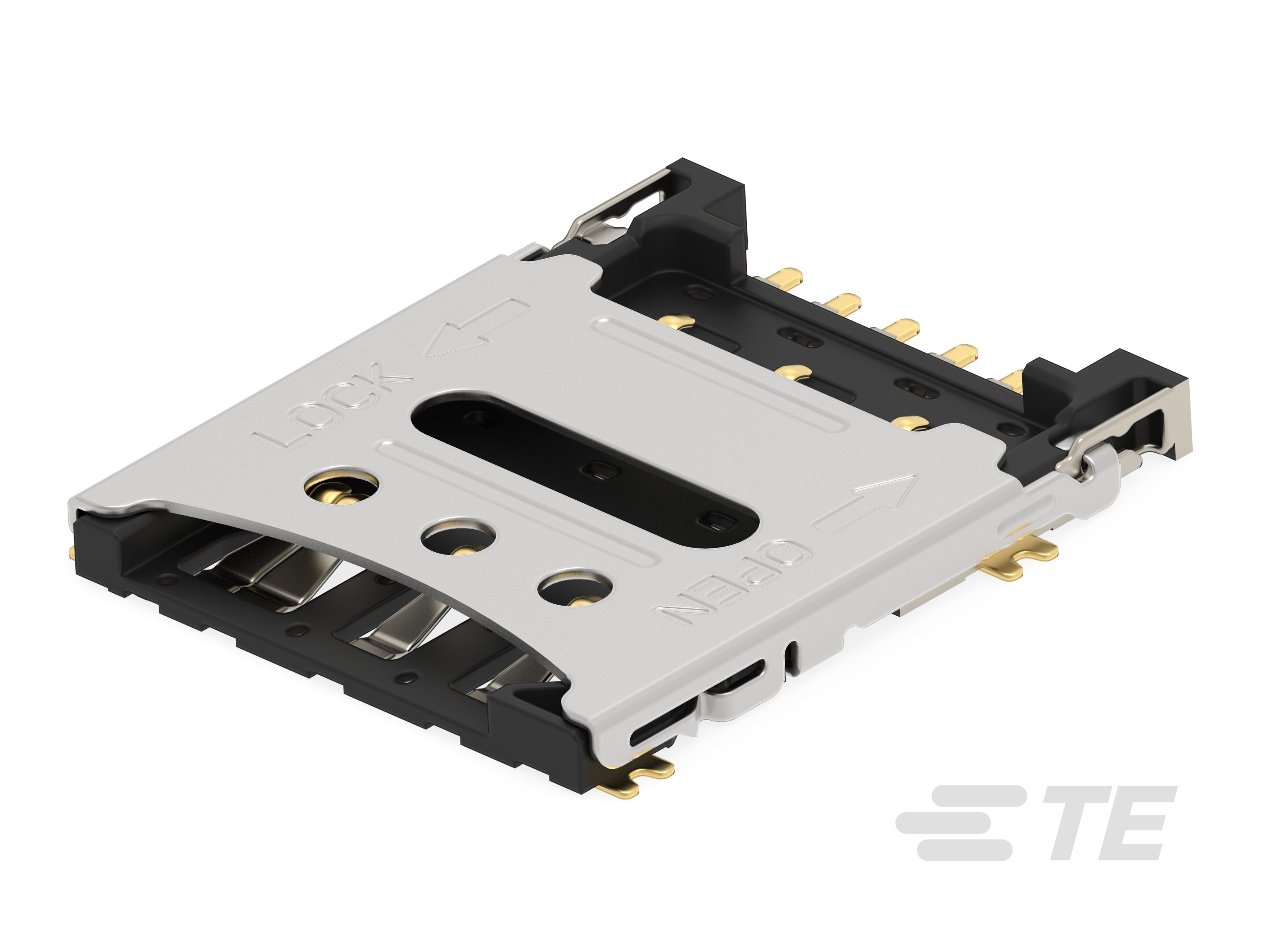 Nano SIM card conn HINGE type-2452796-1