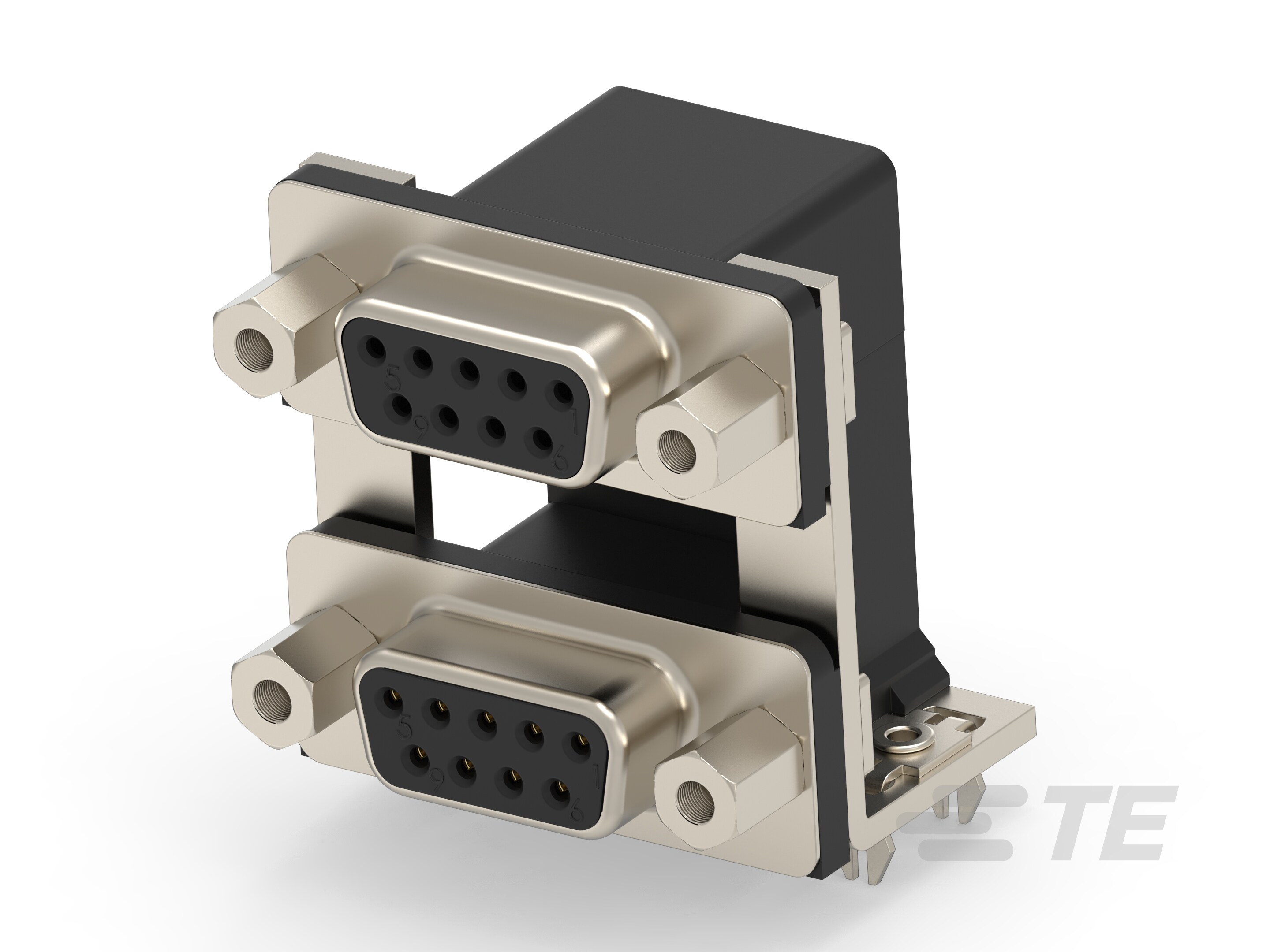 D-SUB ,9 POS RCPT OVER 9 POS RCPT + SC-2454917-2