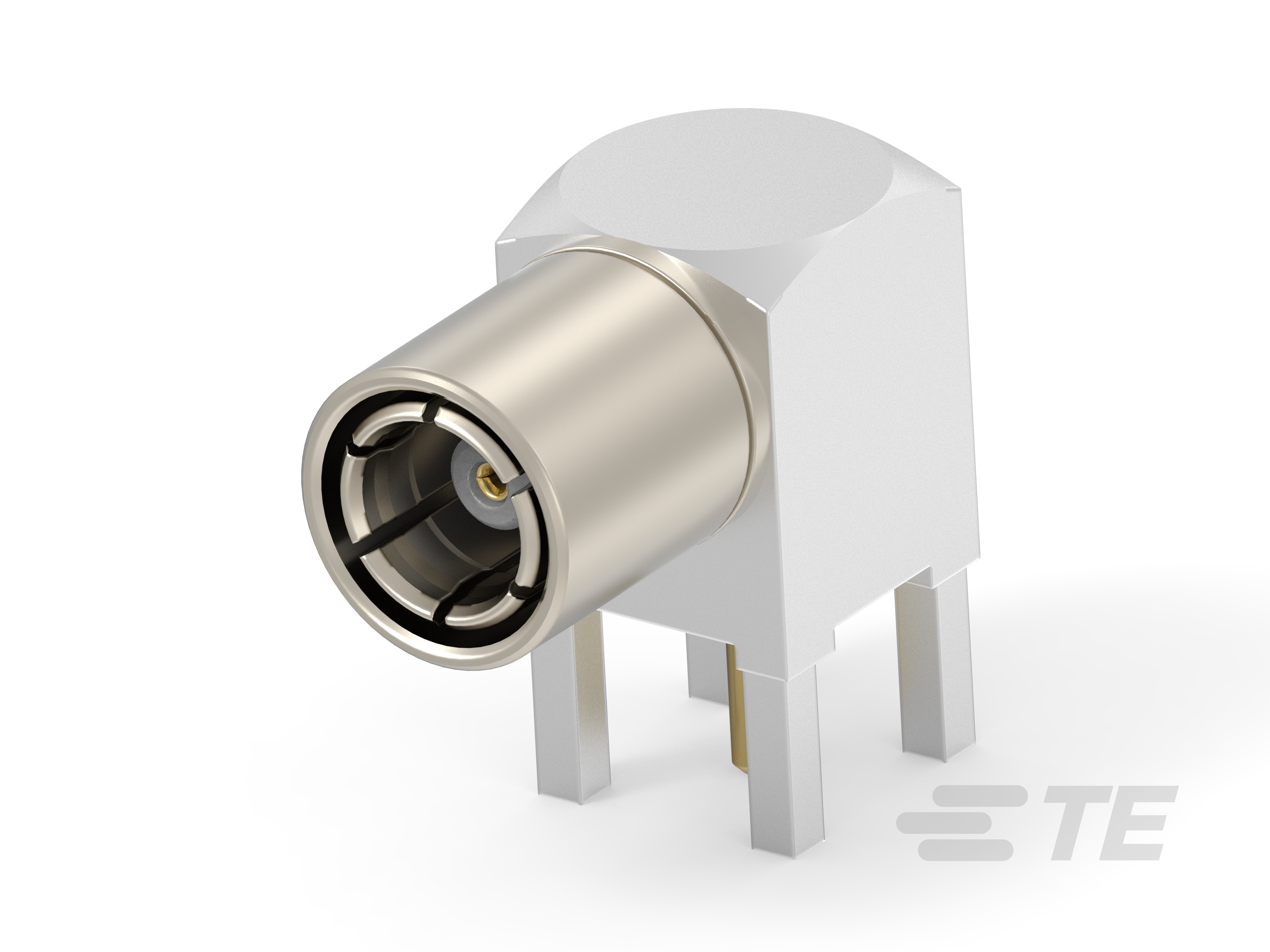 SMB PLUG RA THRU HOLE TIN 6 GHZ 50 OHM-2466281-1