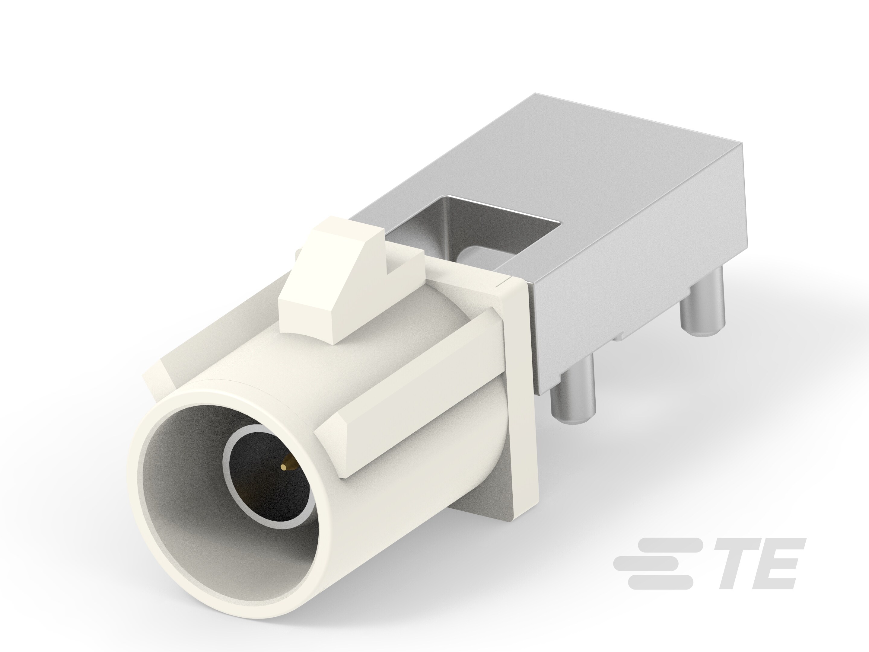 FAKRA M W HOUSING,CODE B,RA,PCB,6G-2474494-2