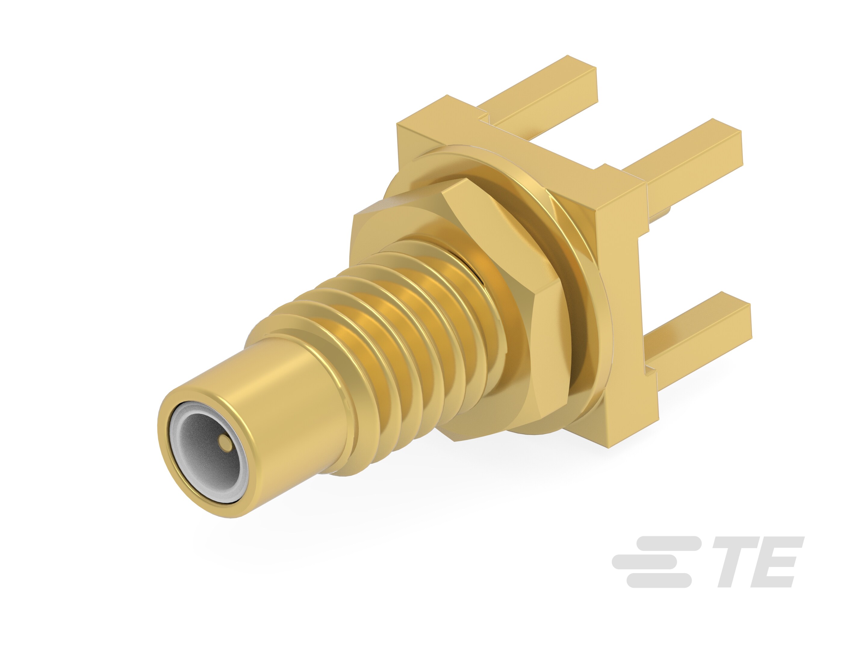 SMC Jack Str Panel Mnt Thru Hole 10 GHz-2477165-1