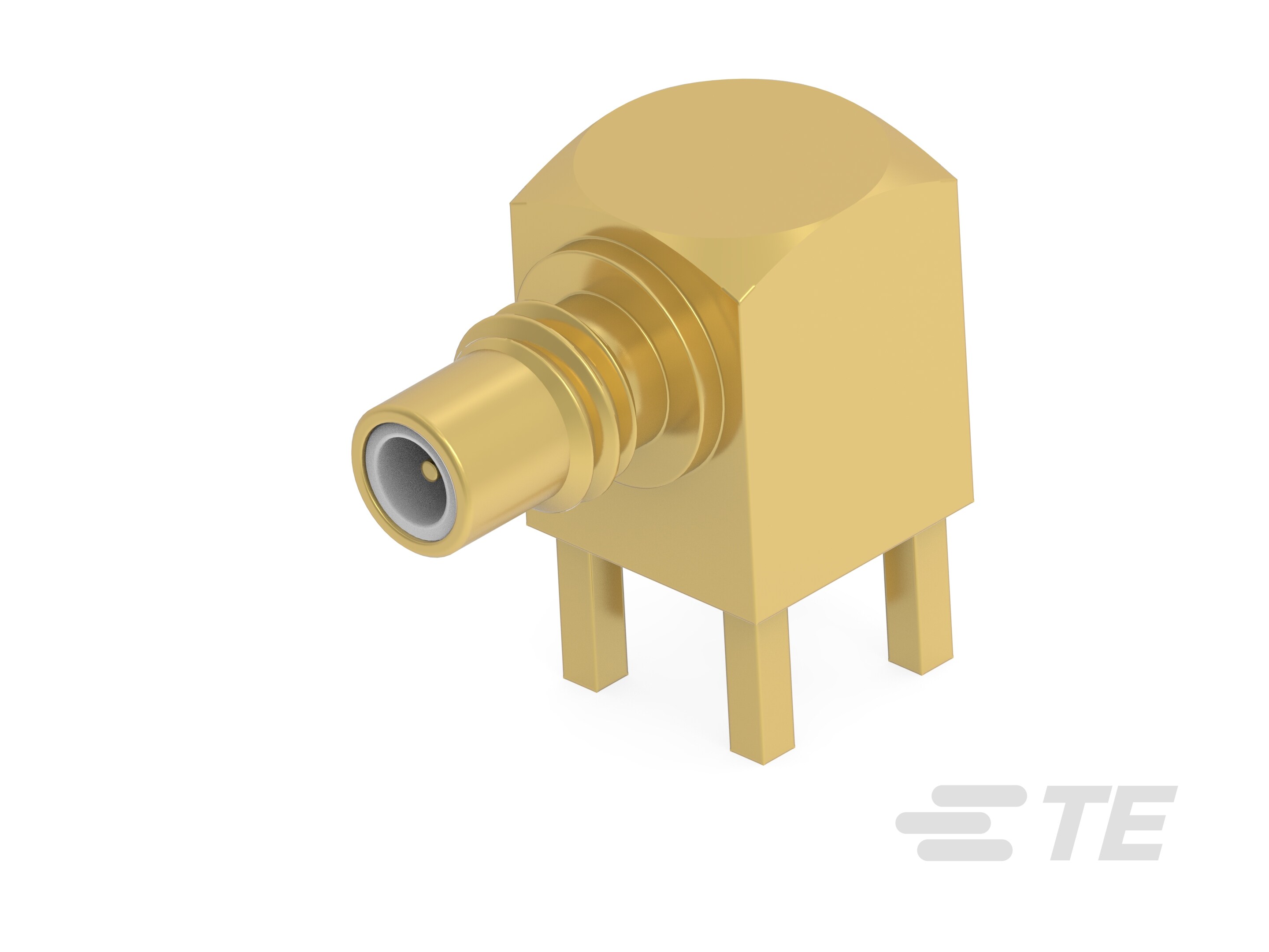 SMC Jack RA PCB Thru Hole Gold 10 GHz-2477168-1