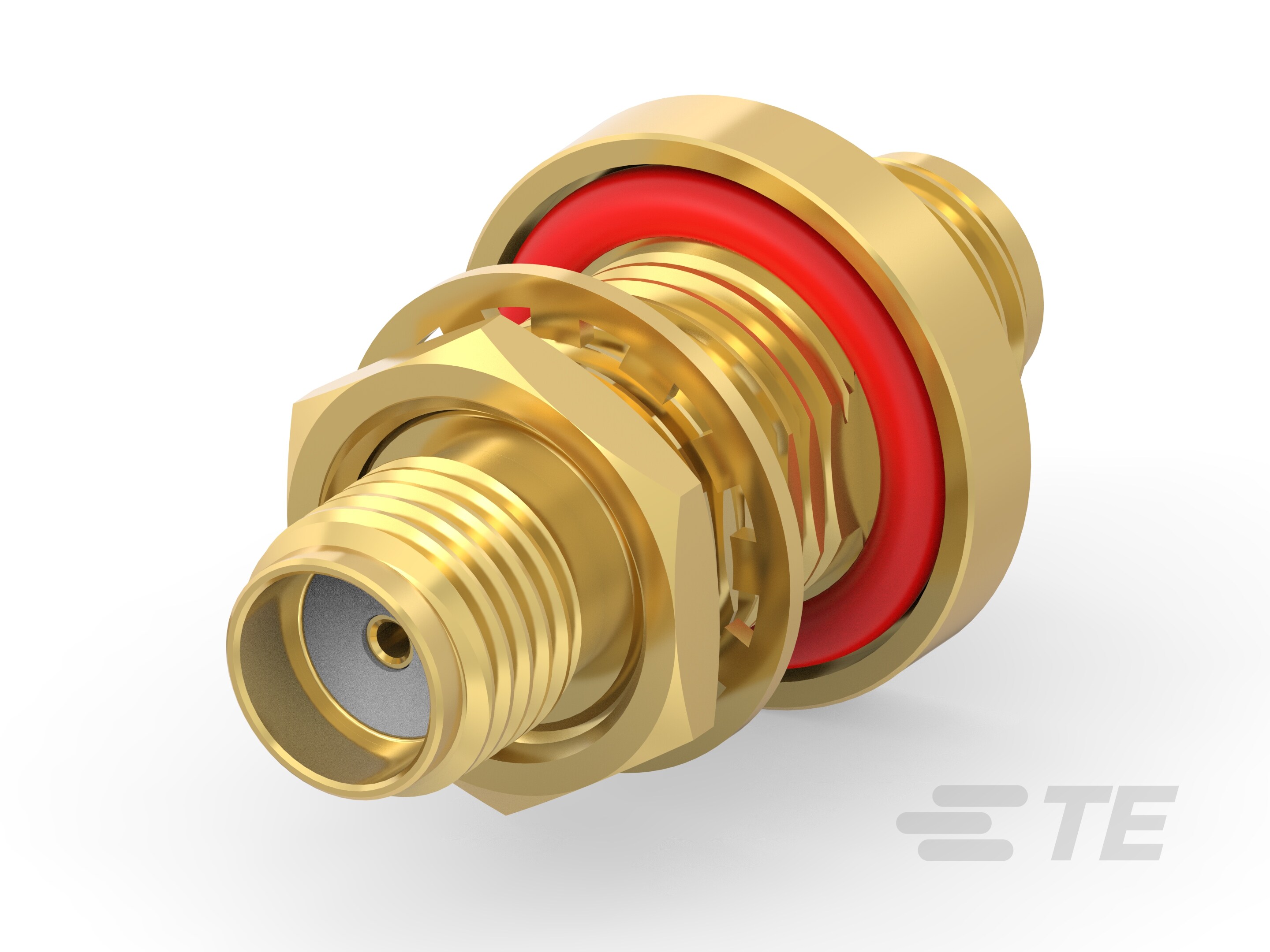 SMA Jack to SMA Jack Hermetic Bulkhead-2478083-1