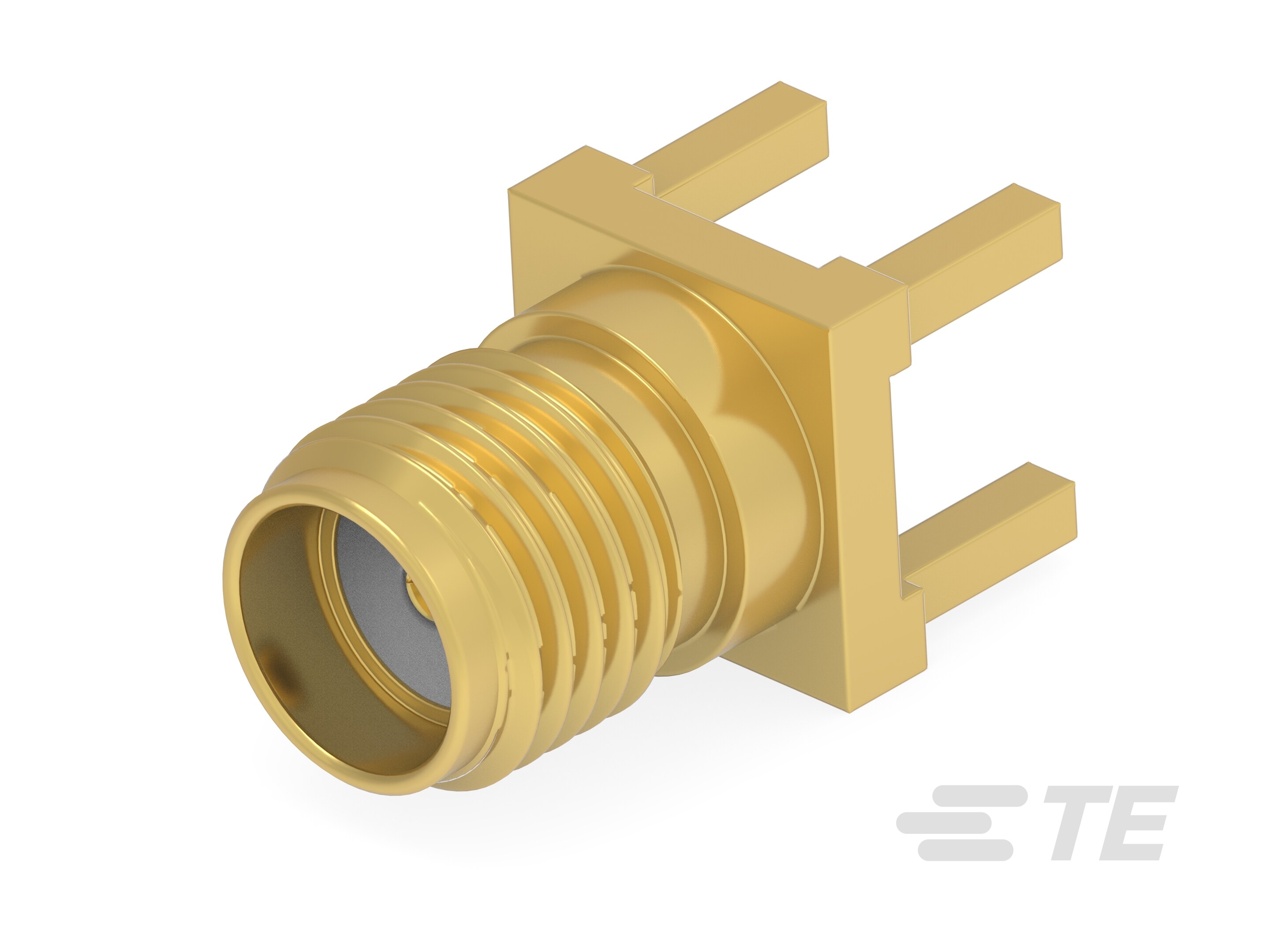 SMA Jack Str SMD Pin Thru Hole 18 GHz-2484780-1