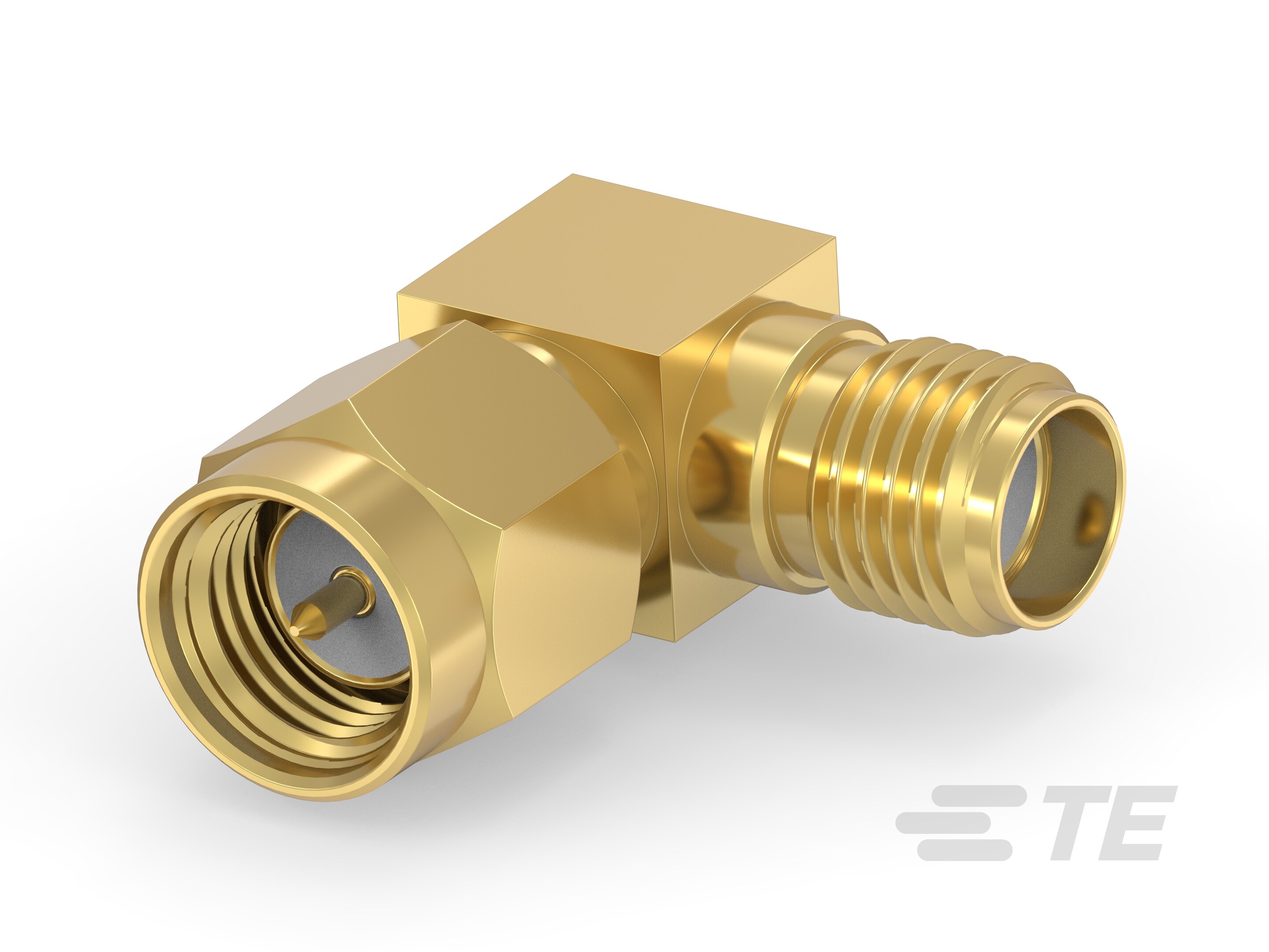 SMA Plug to SMA Jack RA 17.1mm 18G SUS-2485919-1