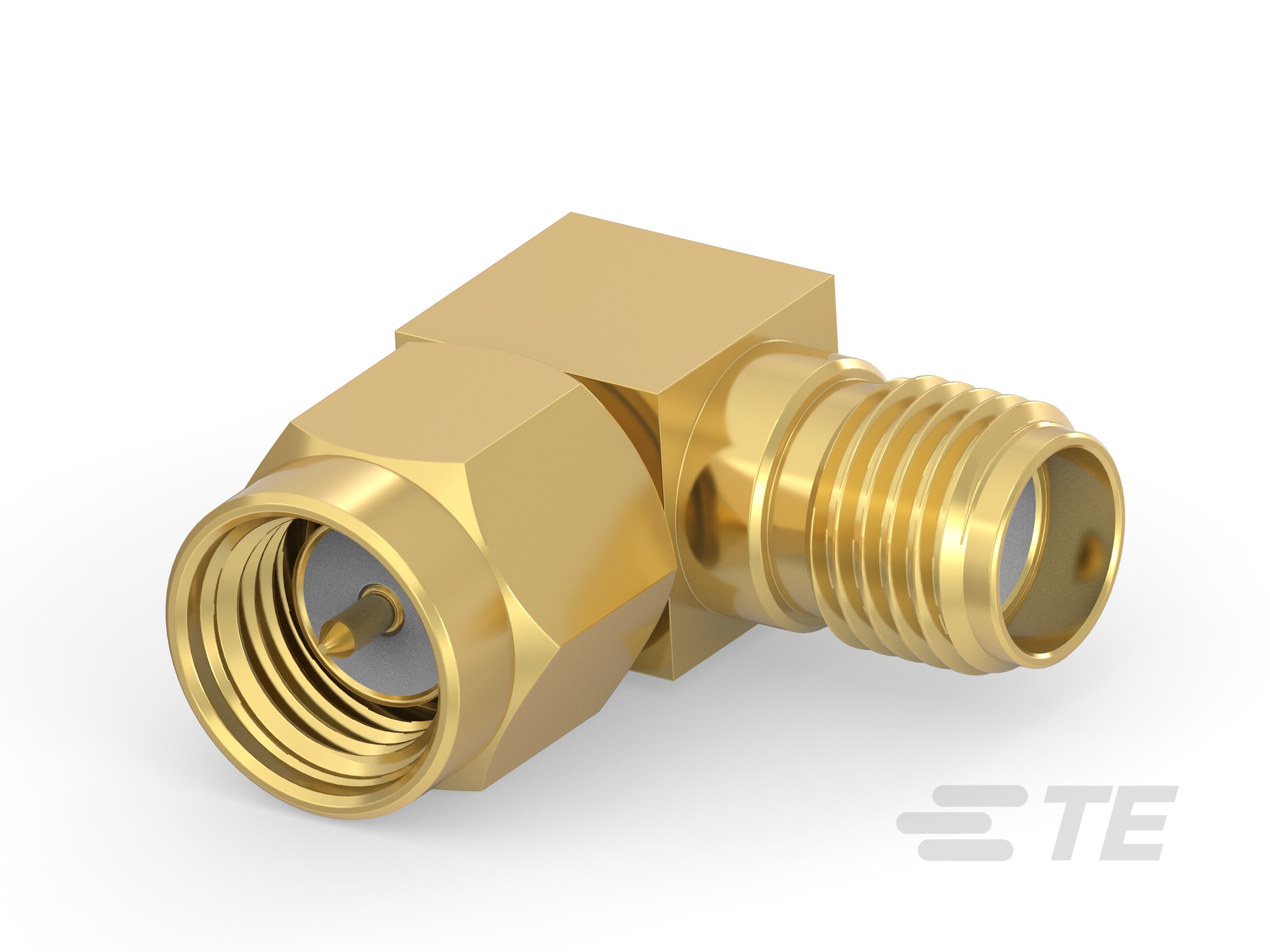 SMA Plug to SMA Jack RA 15.9mm 18G SUS-2485920-1