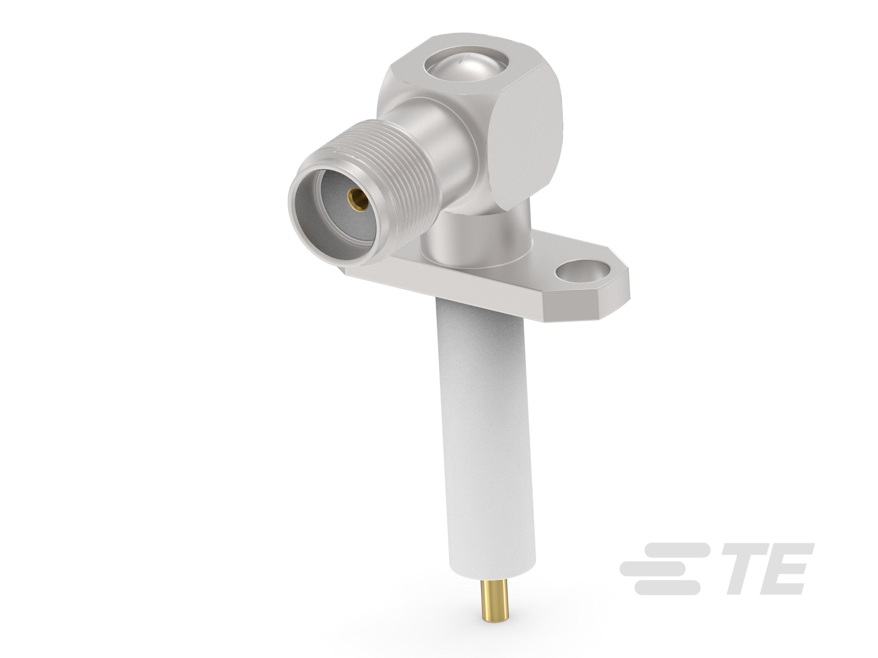 SMA Jack RA 2-Hole Flange Extended Recep-2486502-1