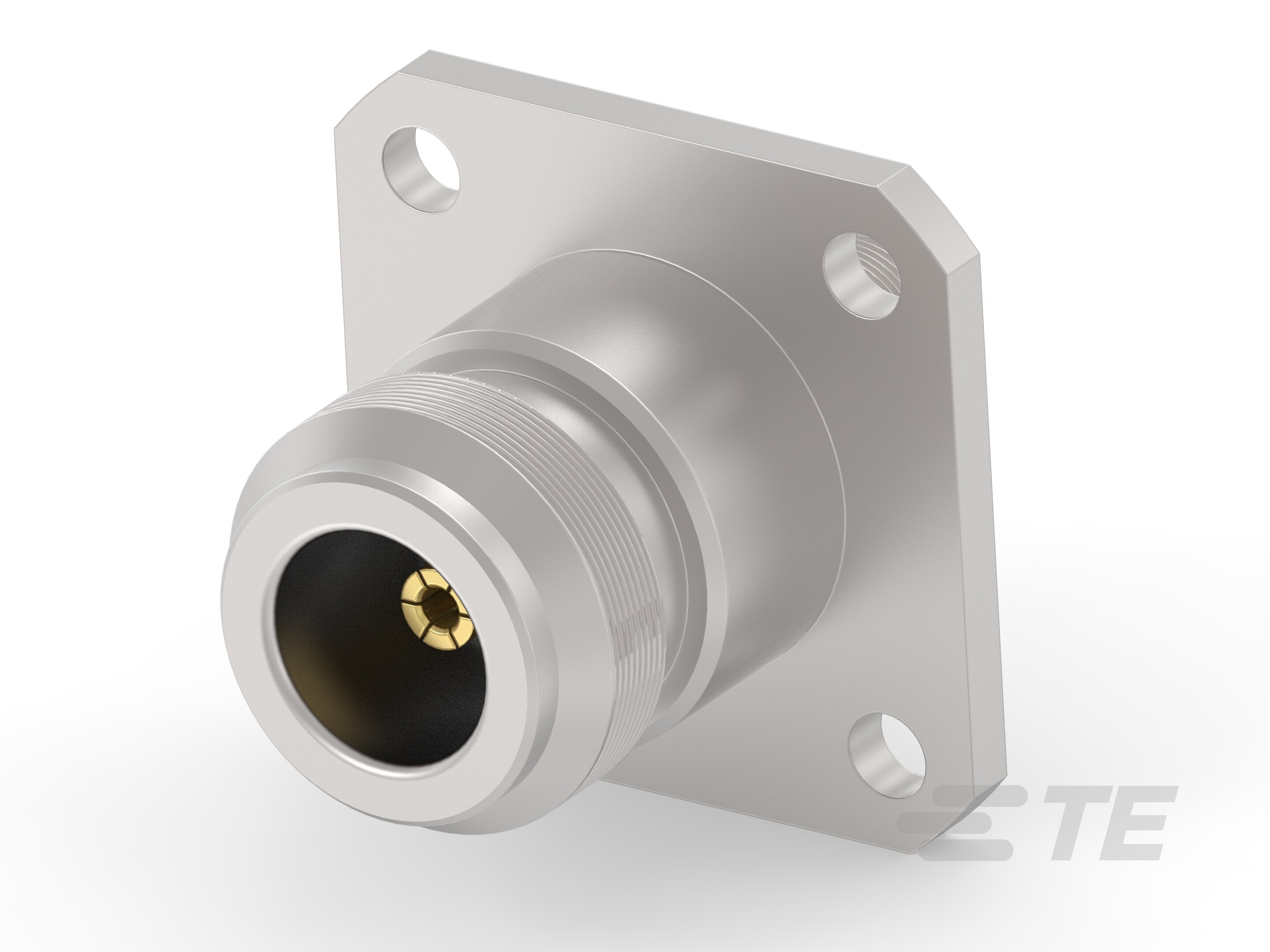 N Jack to SMA Jack Str Flange SUS 18GHz-2486513-1