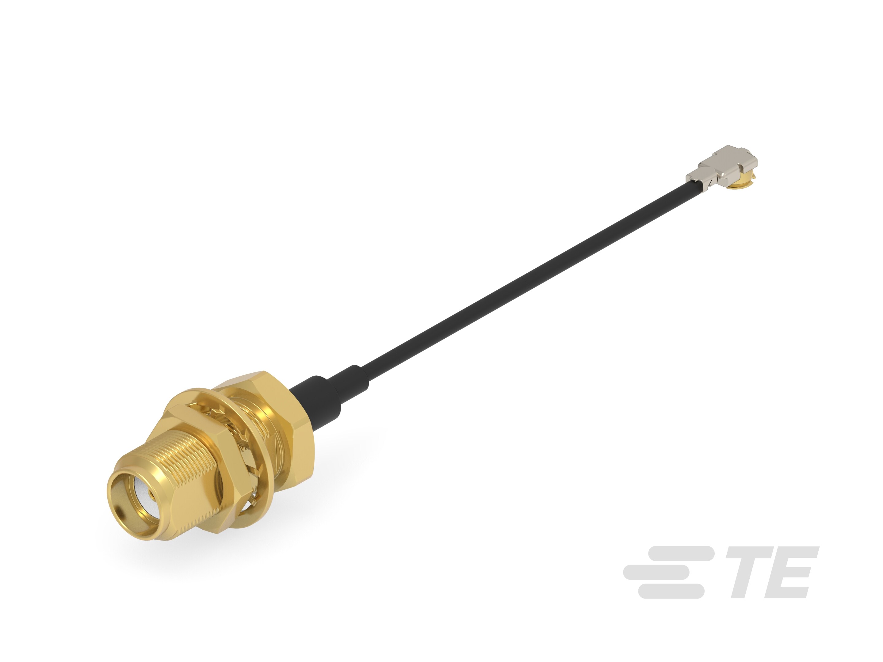 SMA Jack Bulkhead to MHF4L 1.37LL 300 mm-2492541-3