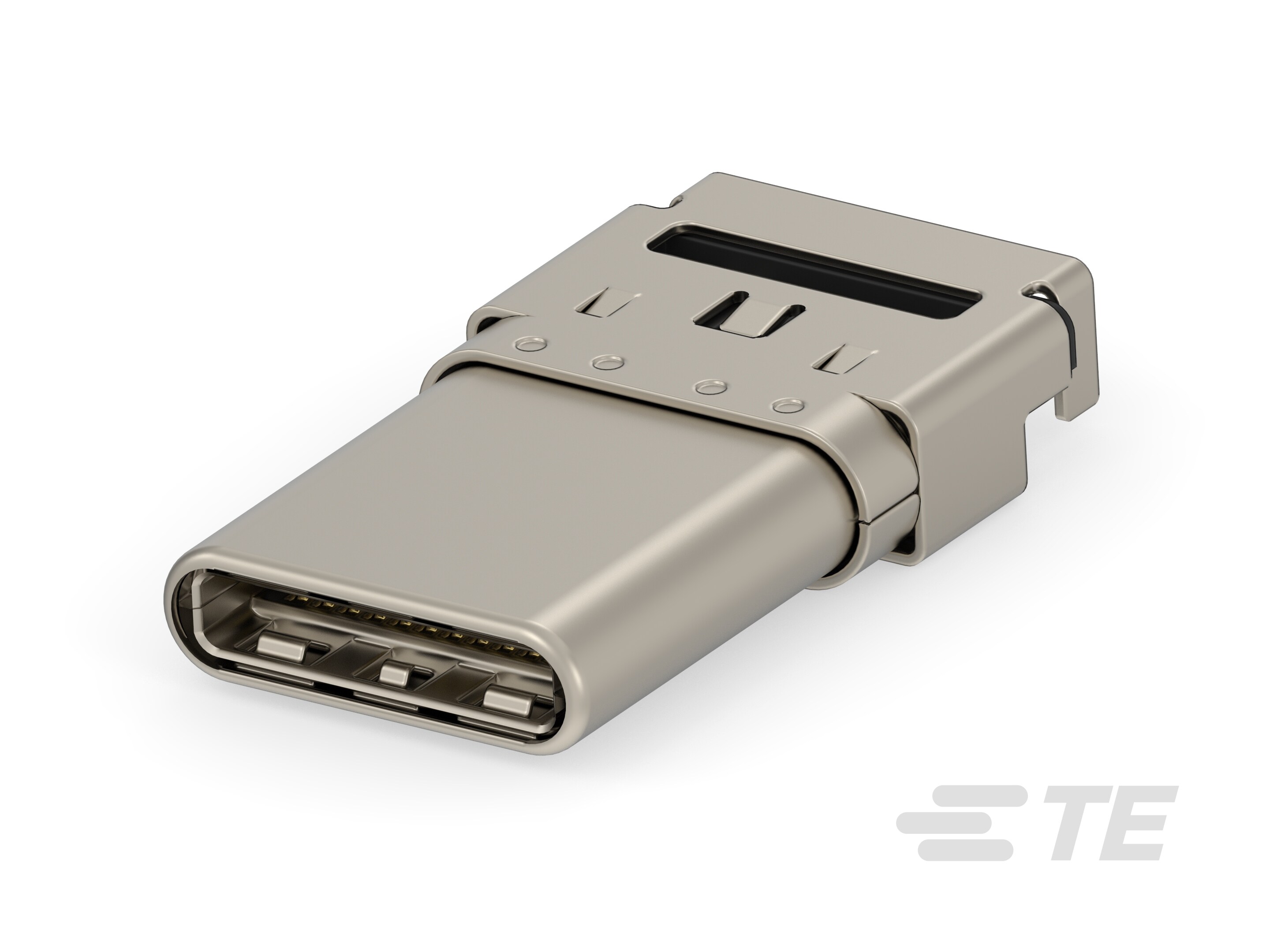 USB TYPE C PLUG SMT MIDDLE MOUNT RA-2495698-1