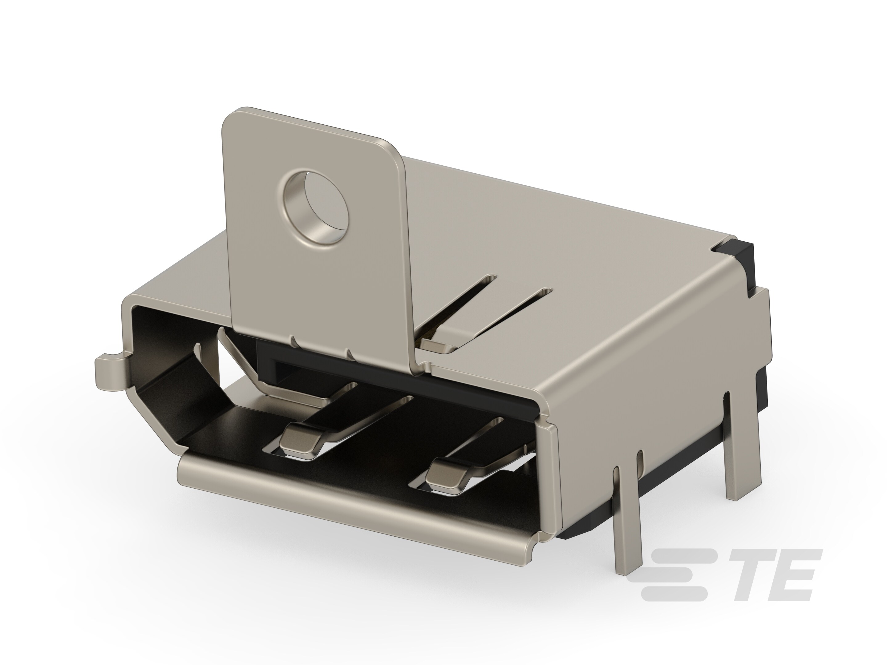 DISPLAYPORT 2.1 20P RA STD SMT W/ FLANGE-2498798-1
