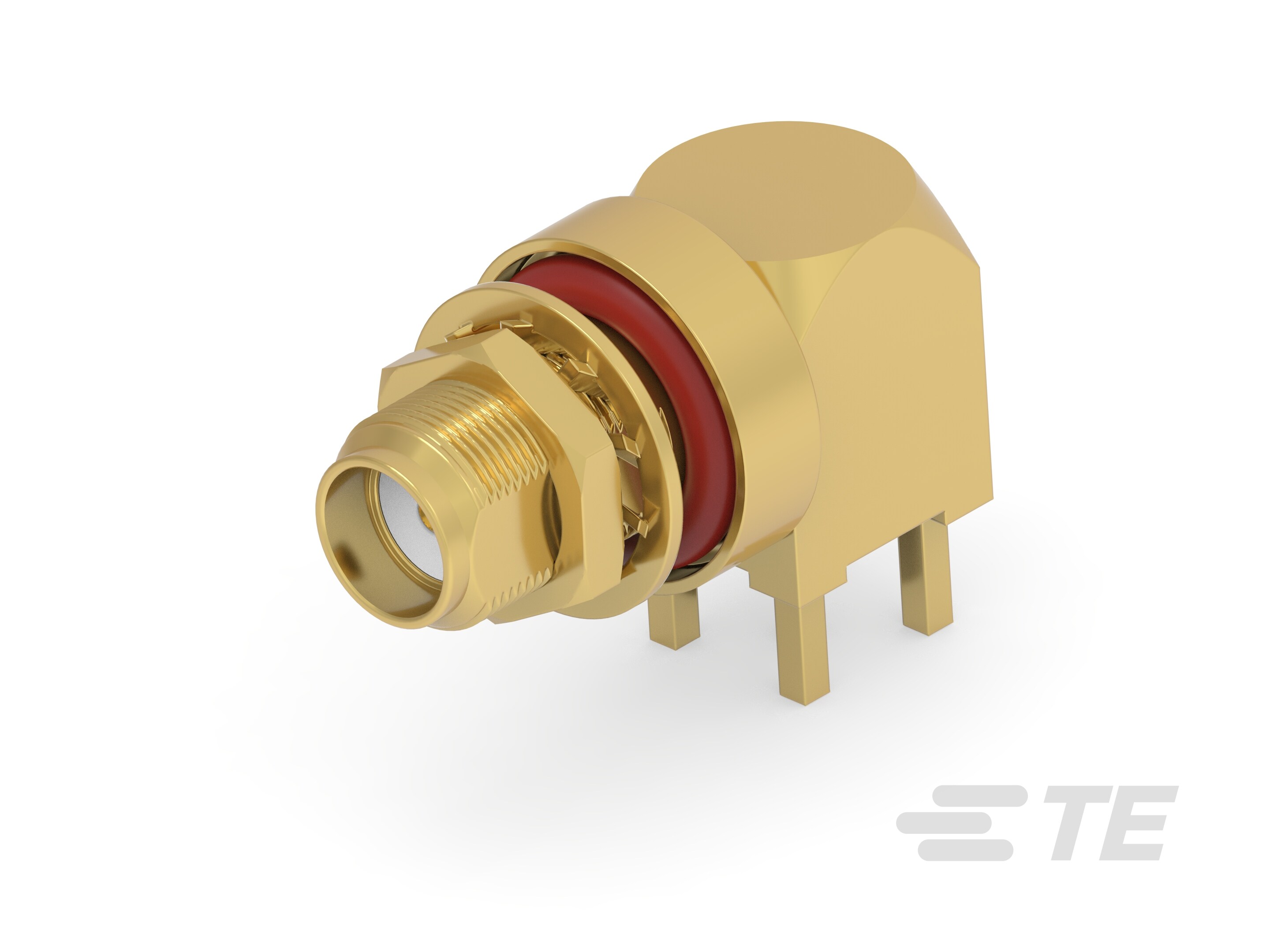 SMA Jack RA Bulkhead Thru Hole IP68-2502465-2