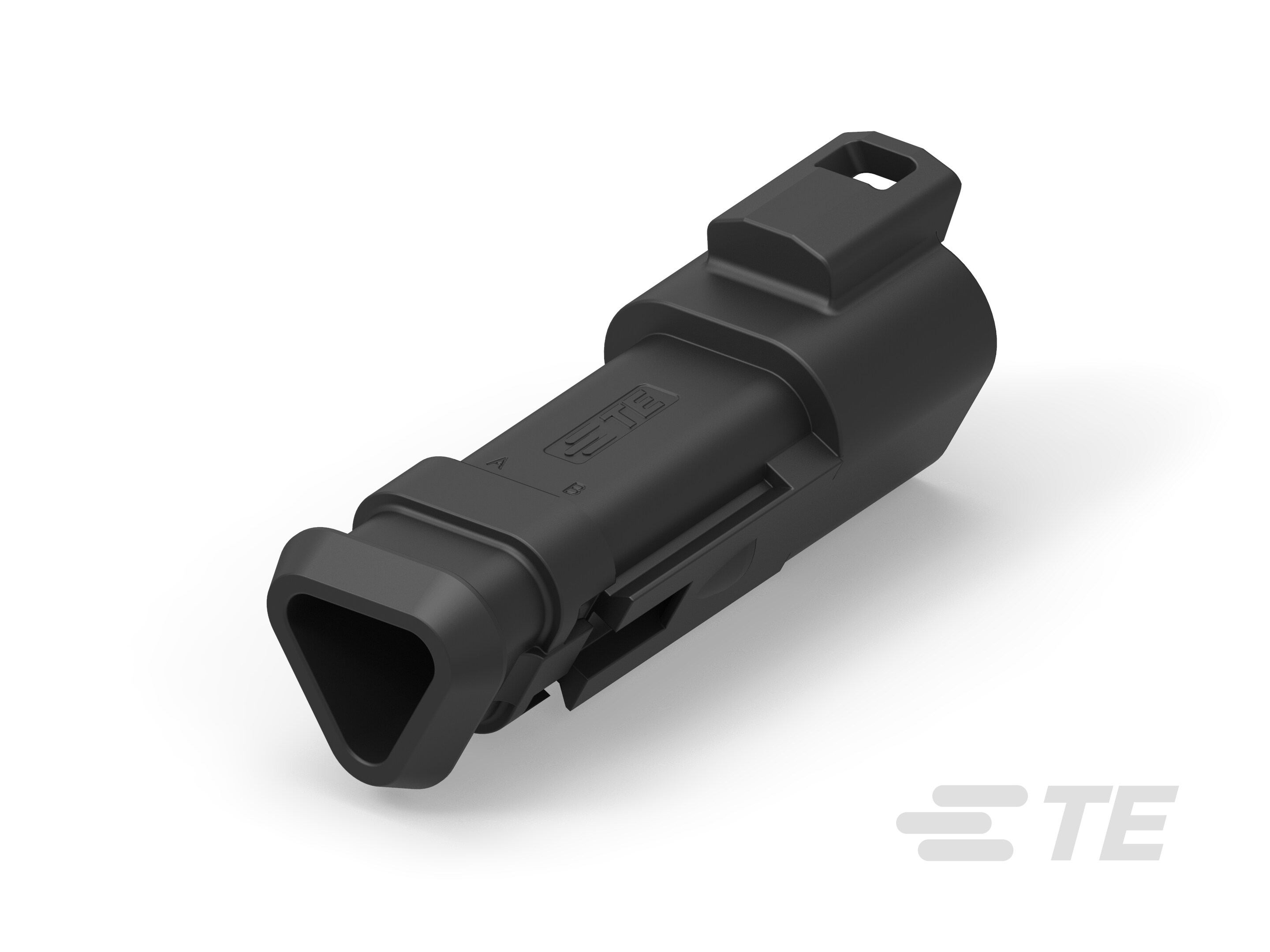 3CCT BLACK RECEP W/LARGE SEAL & HS-1-2600026-2