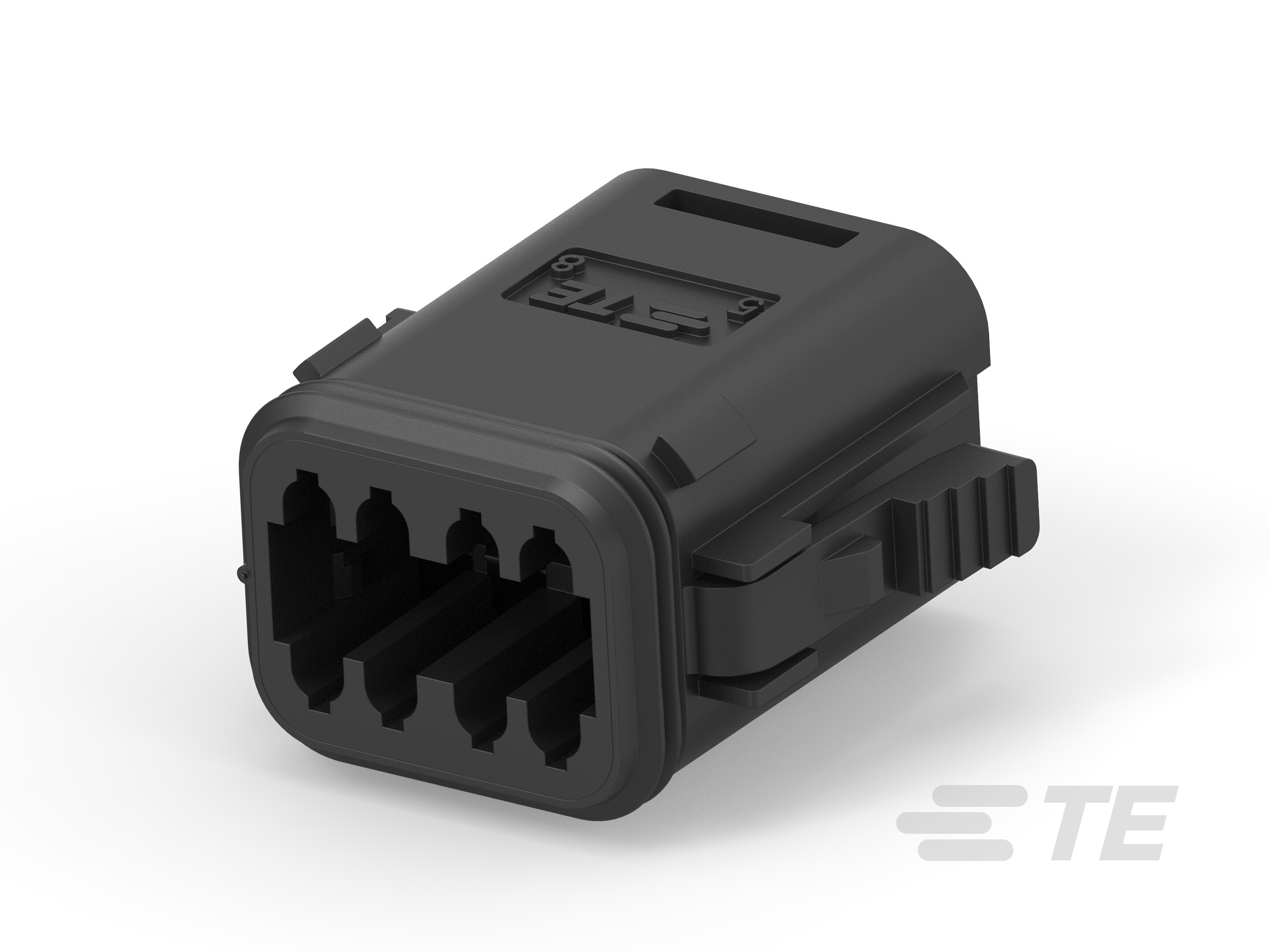 8CCT PLUG BLACK K A W/SMALL SEAL-2600039-2