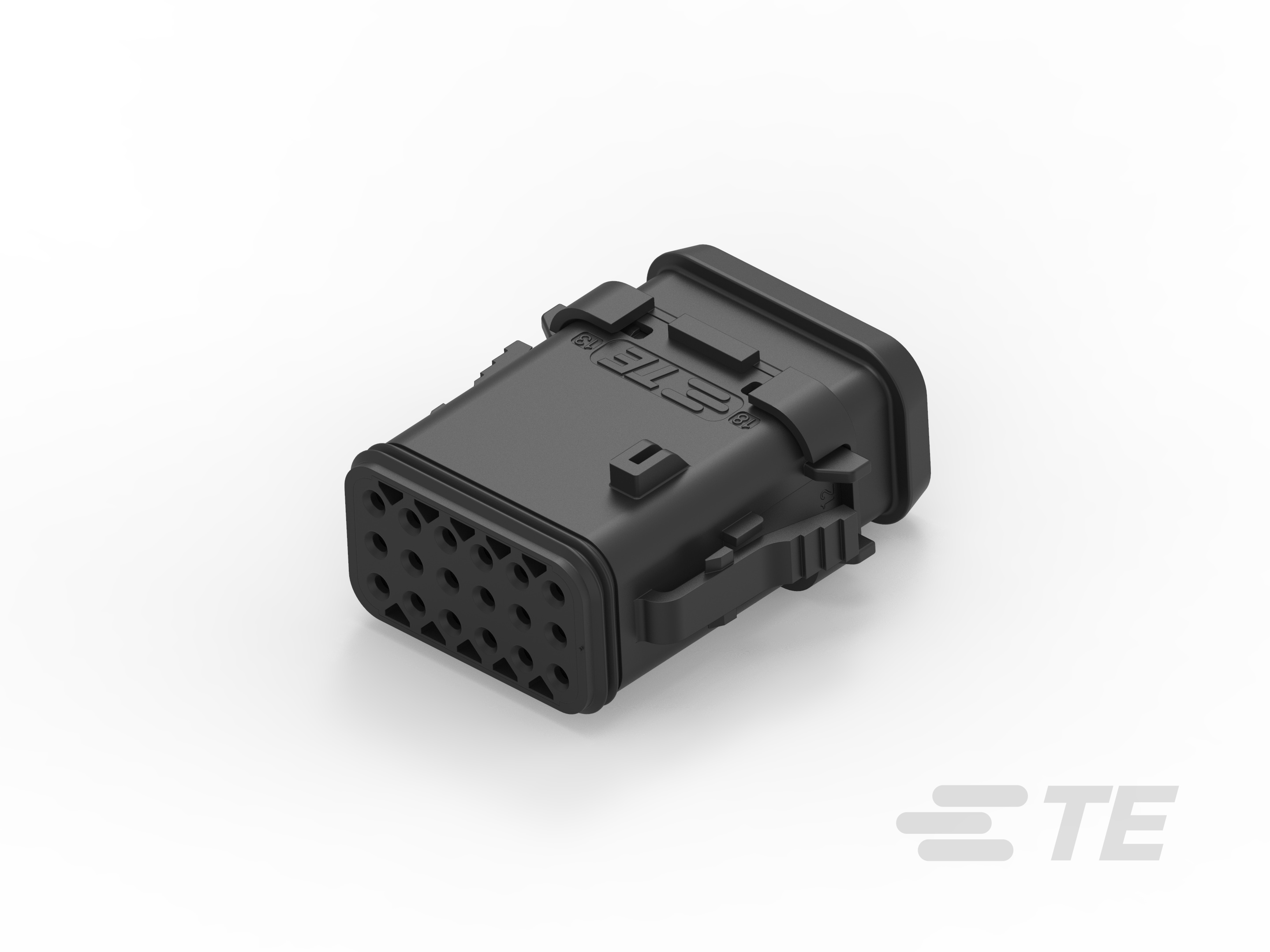 18CCT PLUG BLACK KEYING A W/SEAL & HS-2600047-6