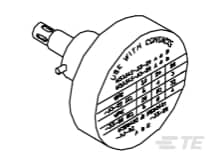 POSITIONER M12 RAIL X-CODE PIN COMPACT-2-2823582-0