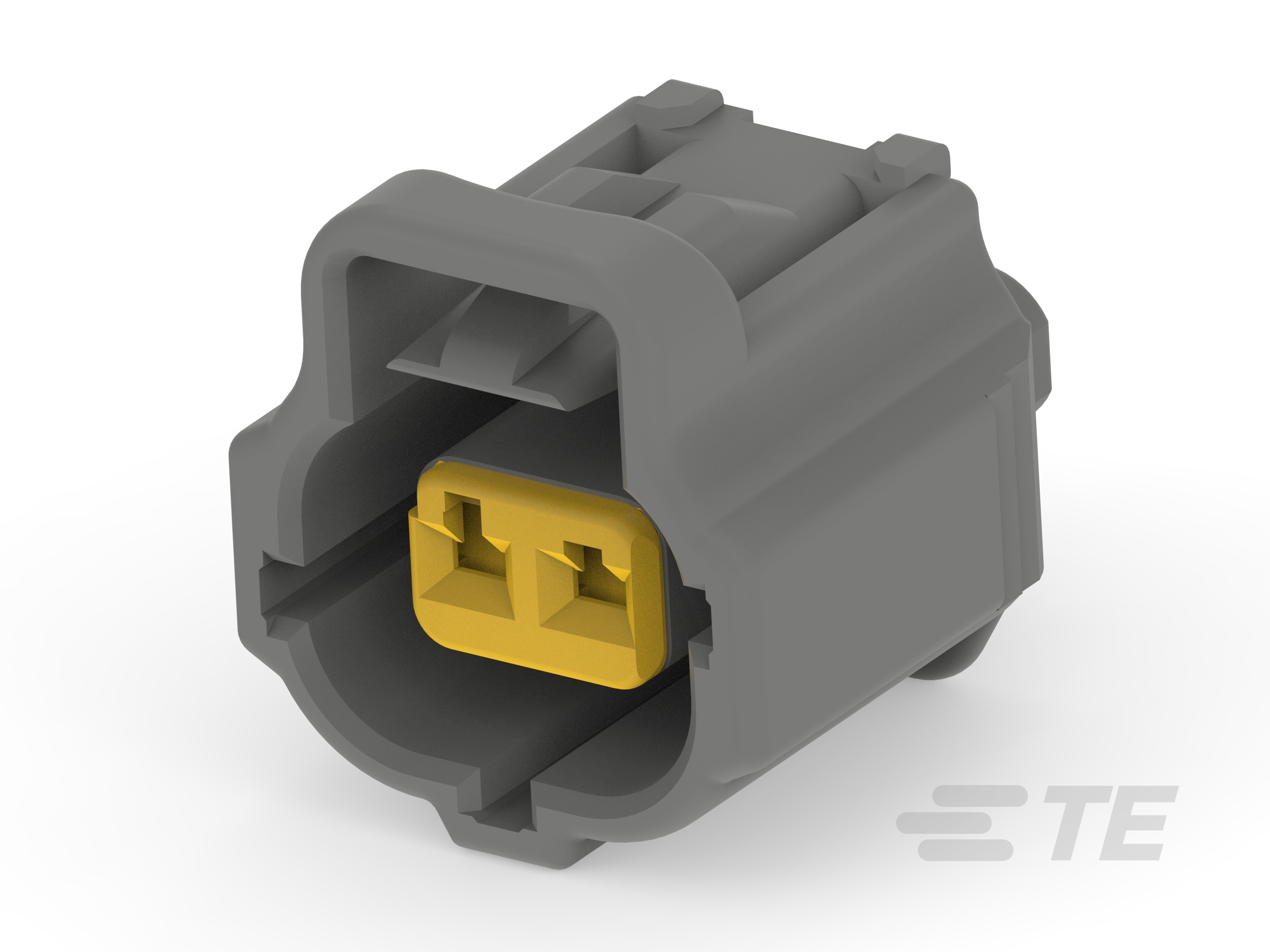 EJ-2 DBL LOCK PLUG 2P ASSY D GRAY-2822365-2