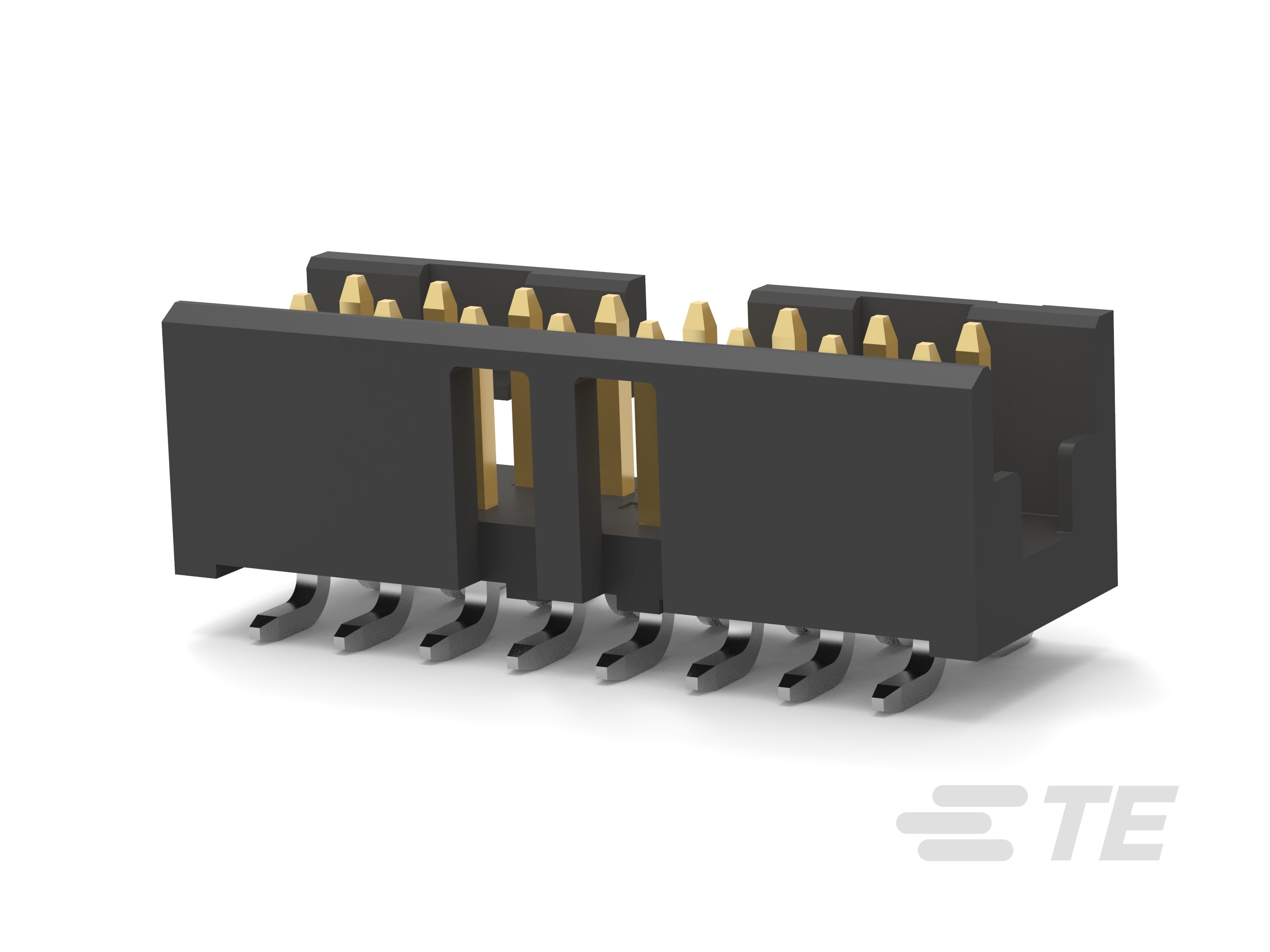 18P,2MM,SHRD HDR,DRVT,SMD,0.1AU,TBW/CAP-1-2823908-8