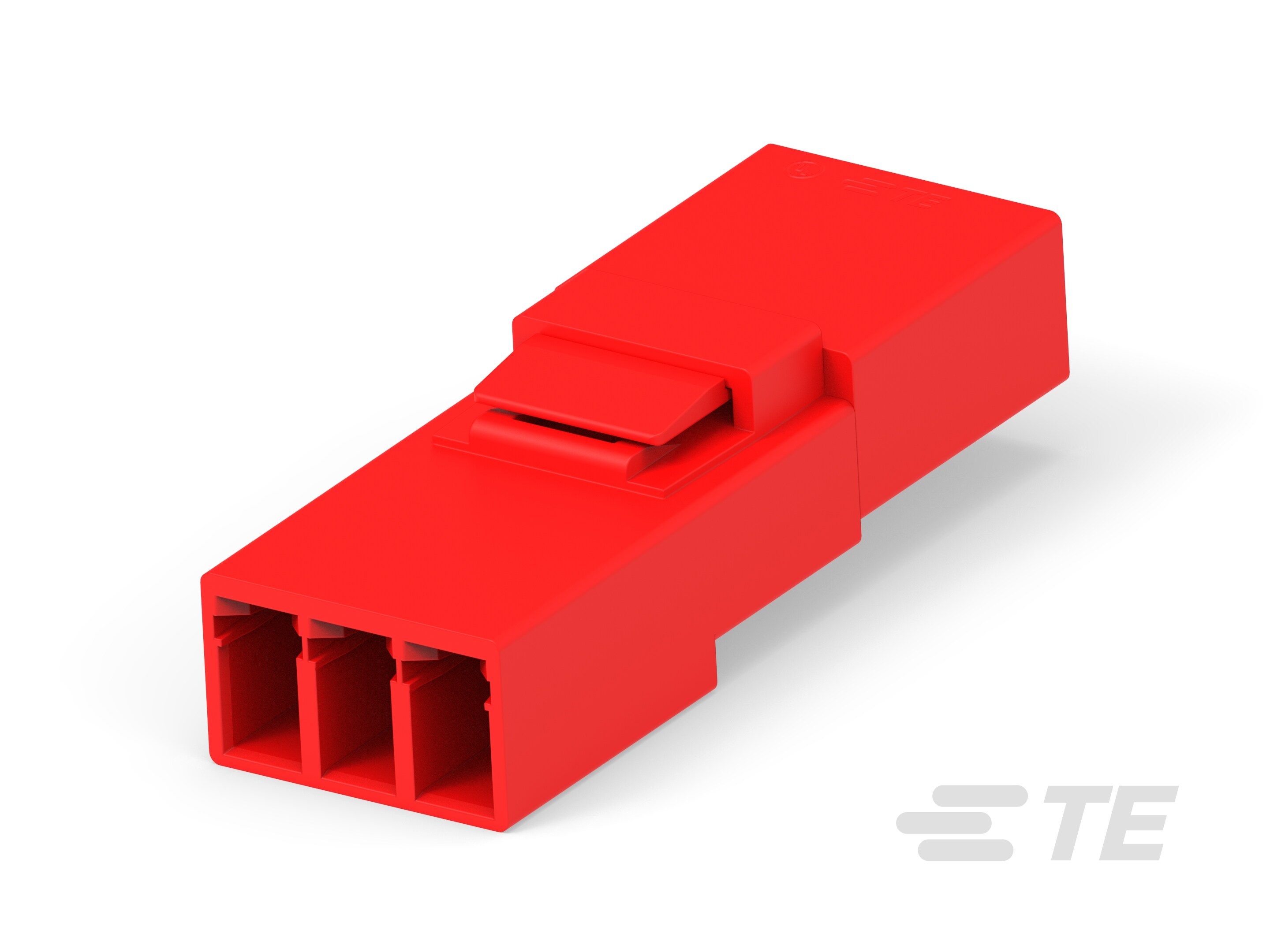 MATING, 3P LATCHED POKE-IN WTW CONN,RED-2834056-4