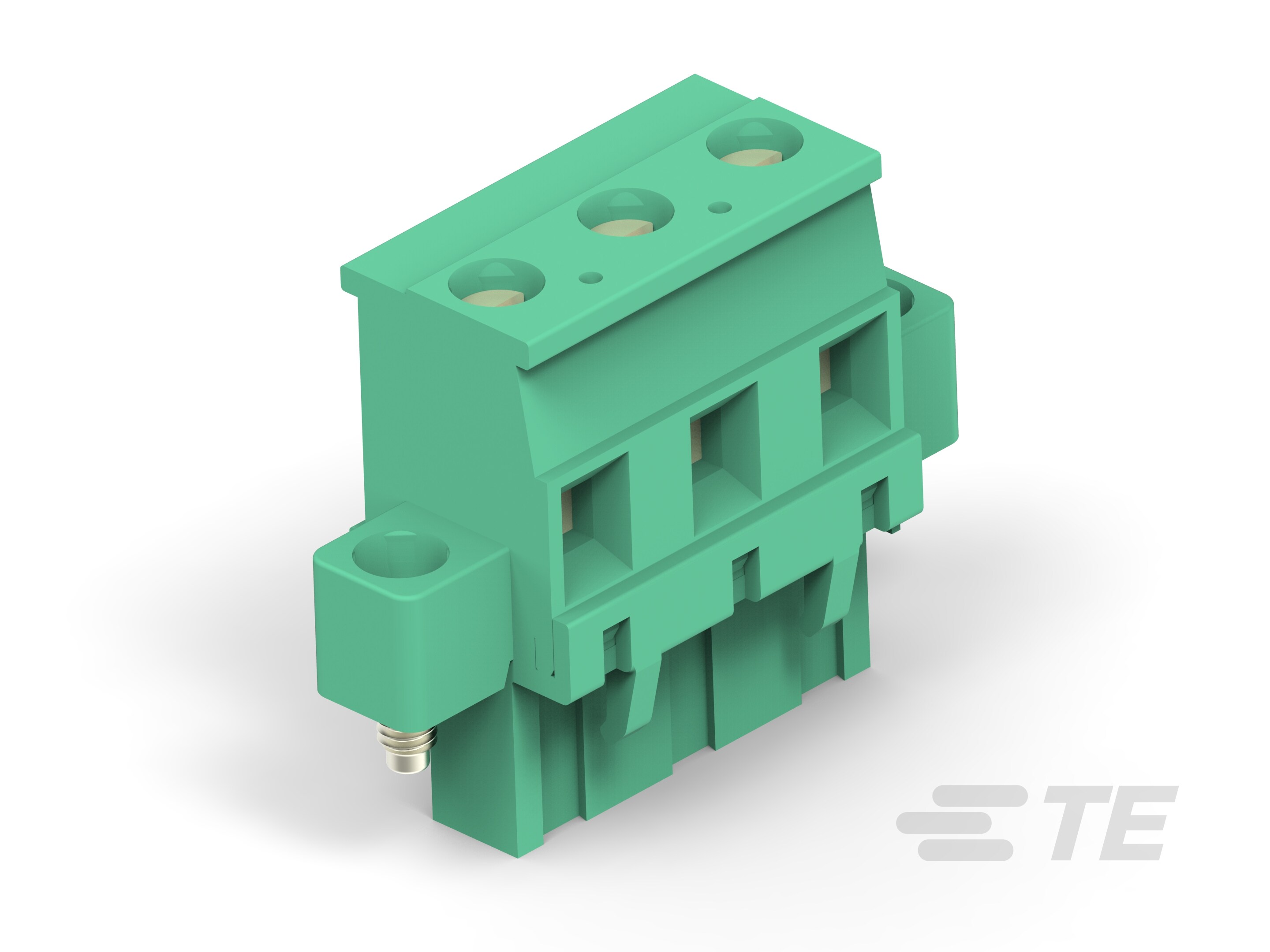 11P FEM PLUG,7.62 MM,SCRW FLNG, RT-1-2842005-1