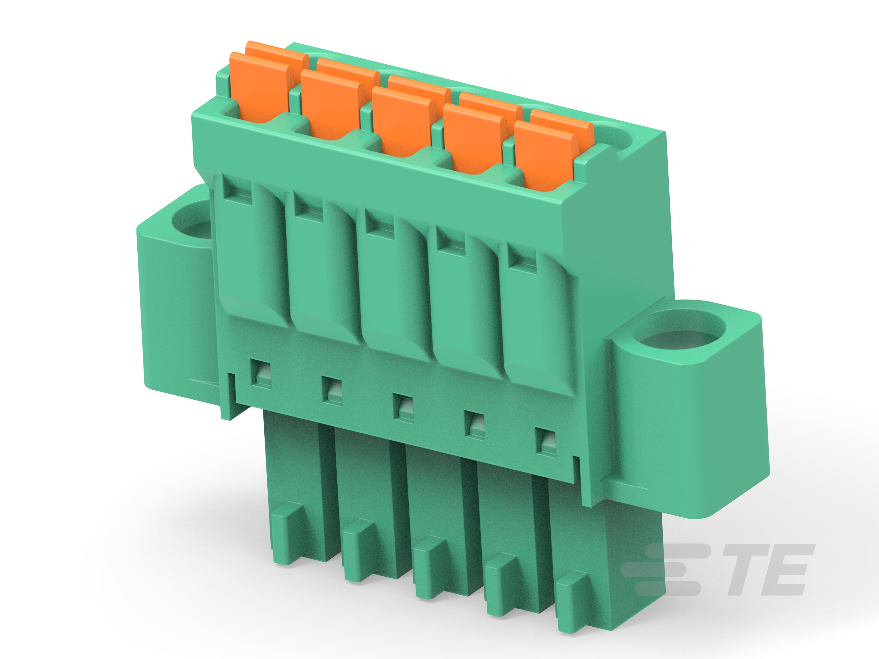 5P Spring TB Plug w/ Flg 3.5, GN-2842480-5