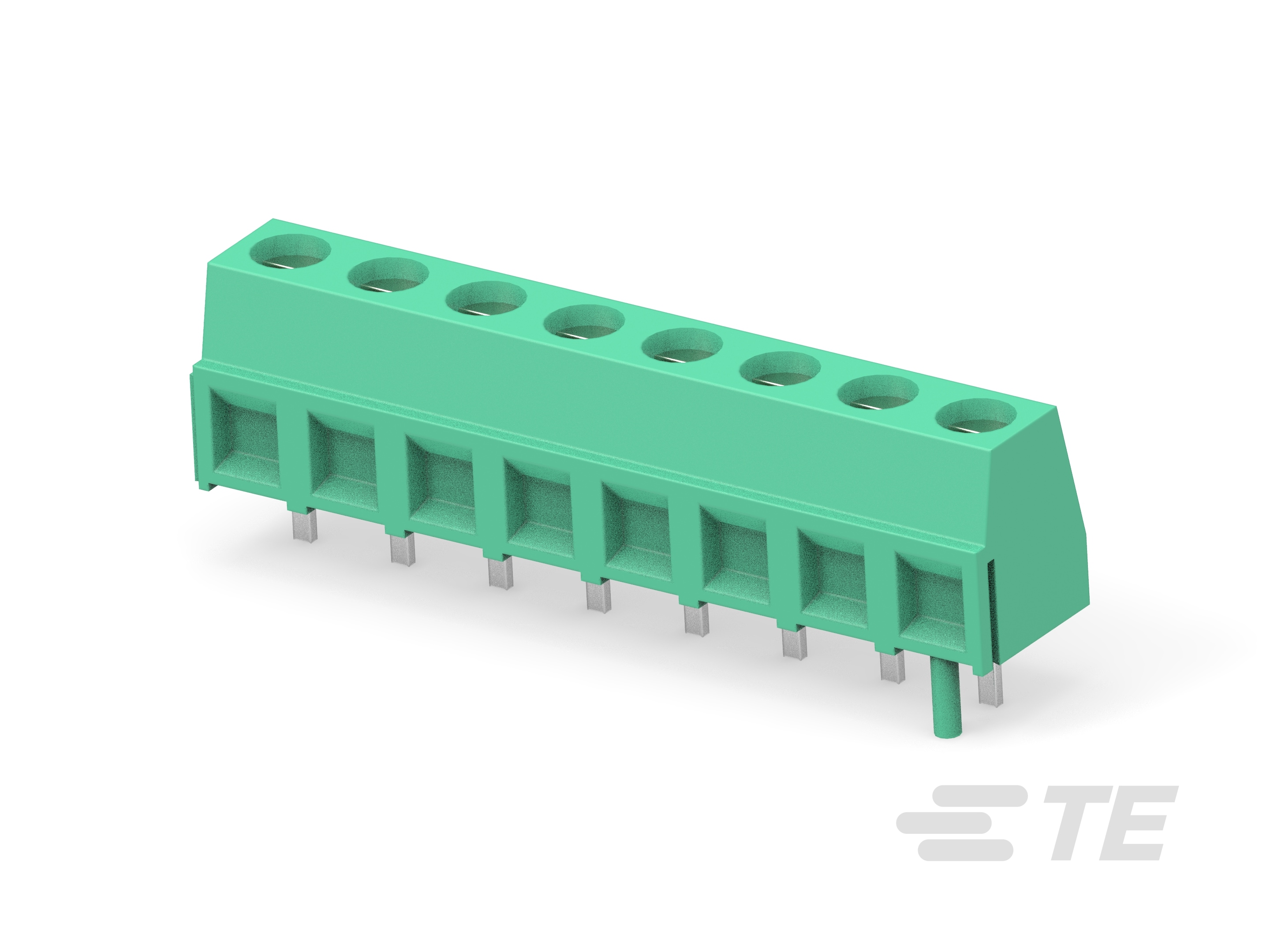 TERMI-BLOK PCB MOUNT  90 8P Ke-3-282836-0