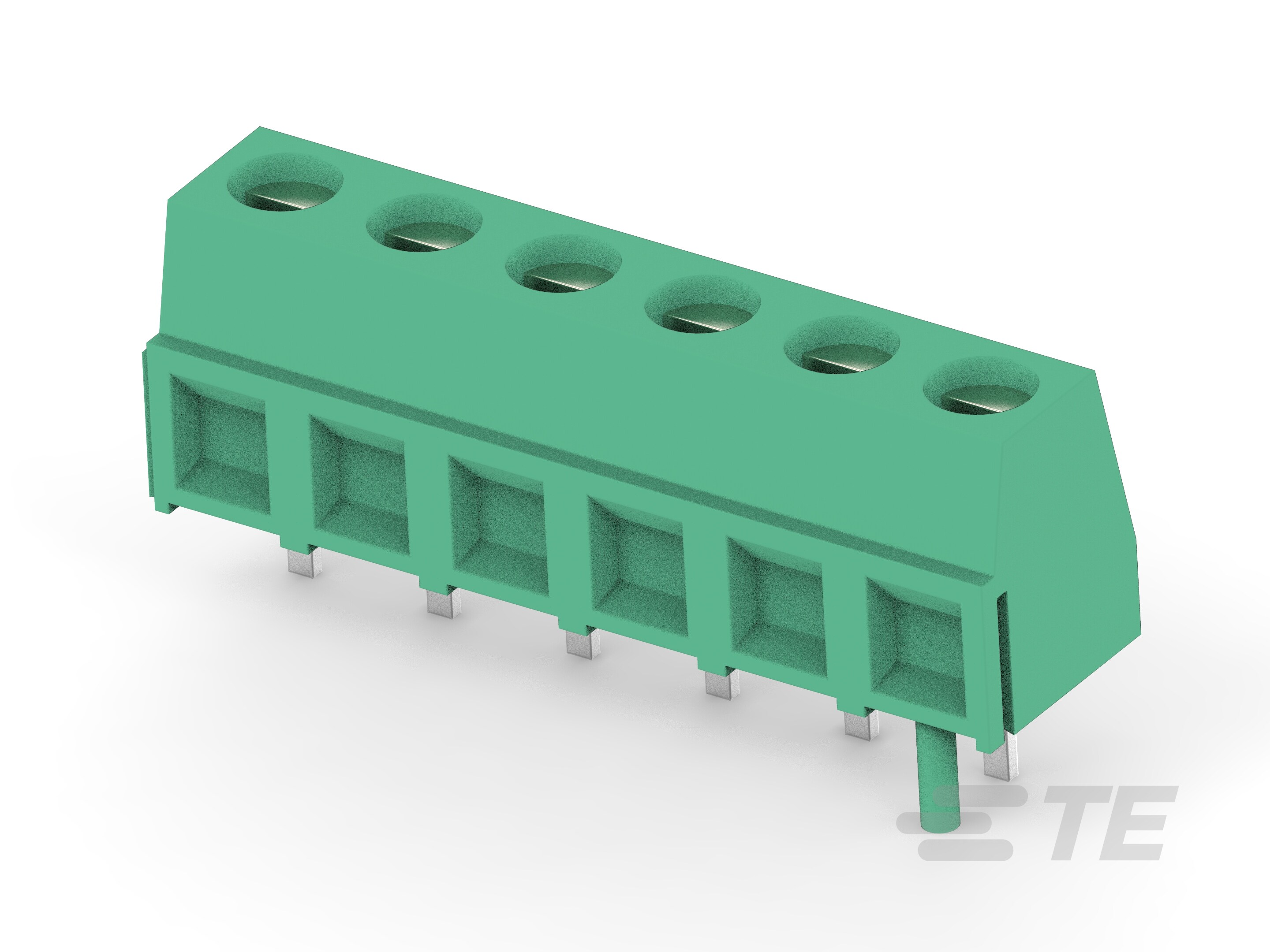 TERMI-BLOK PCB MOUNT  90 6P Ke-3-282836-4