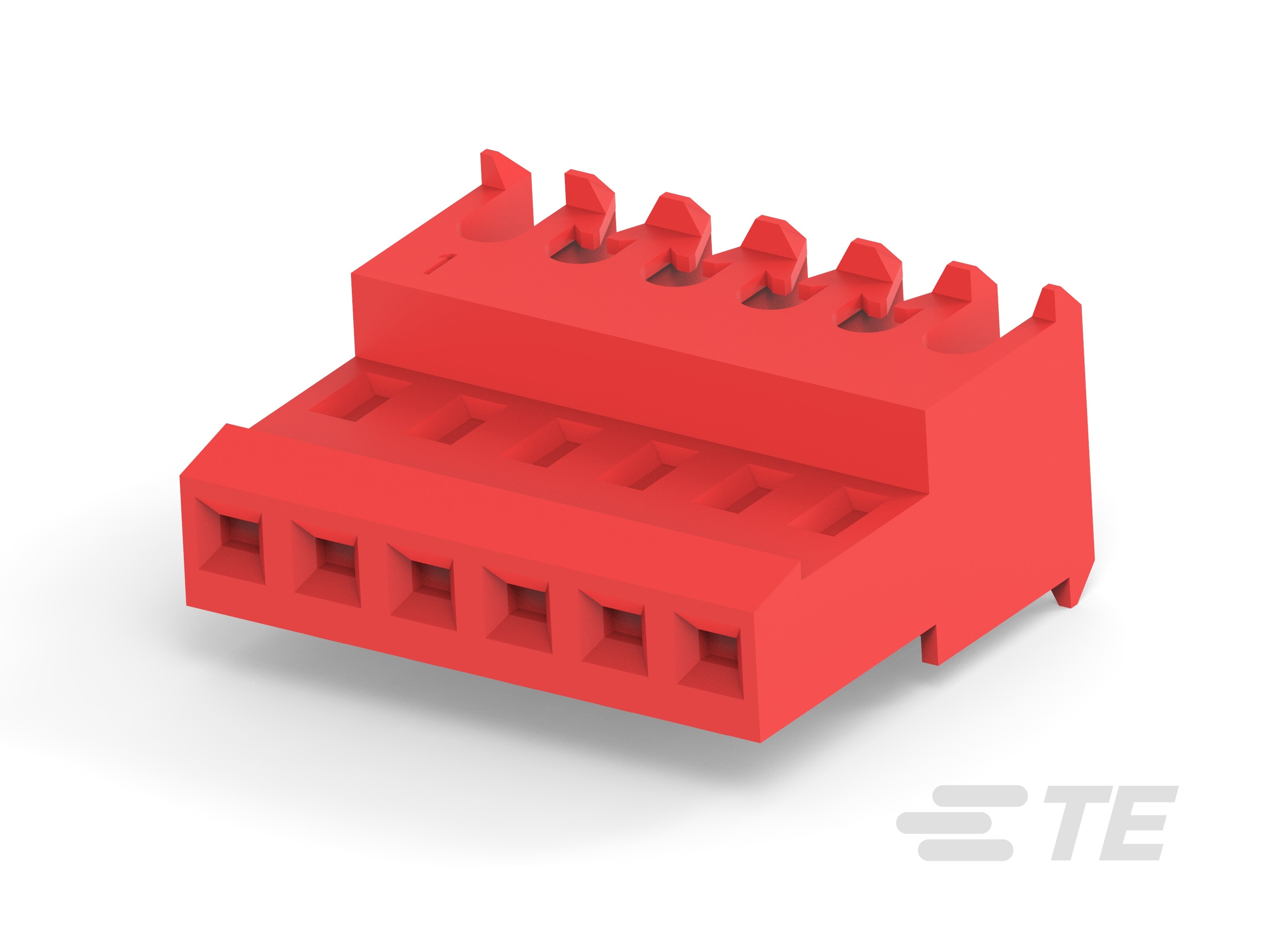 06P MTA100 CONN ASSY RED LF-3-641241-6