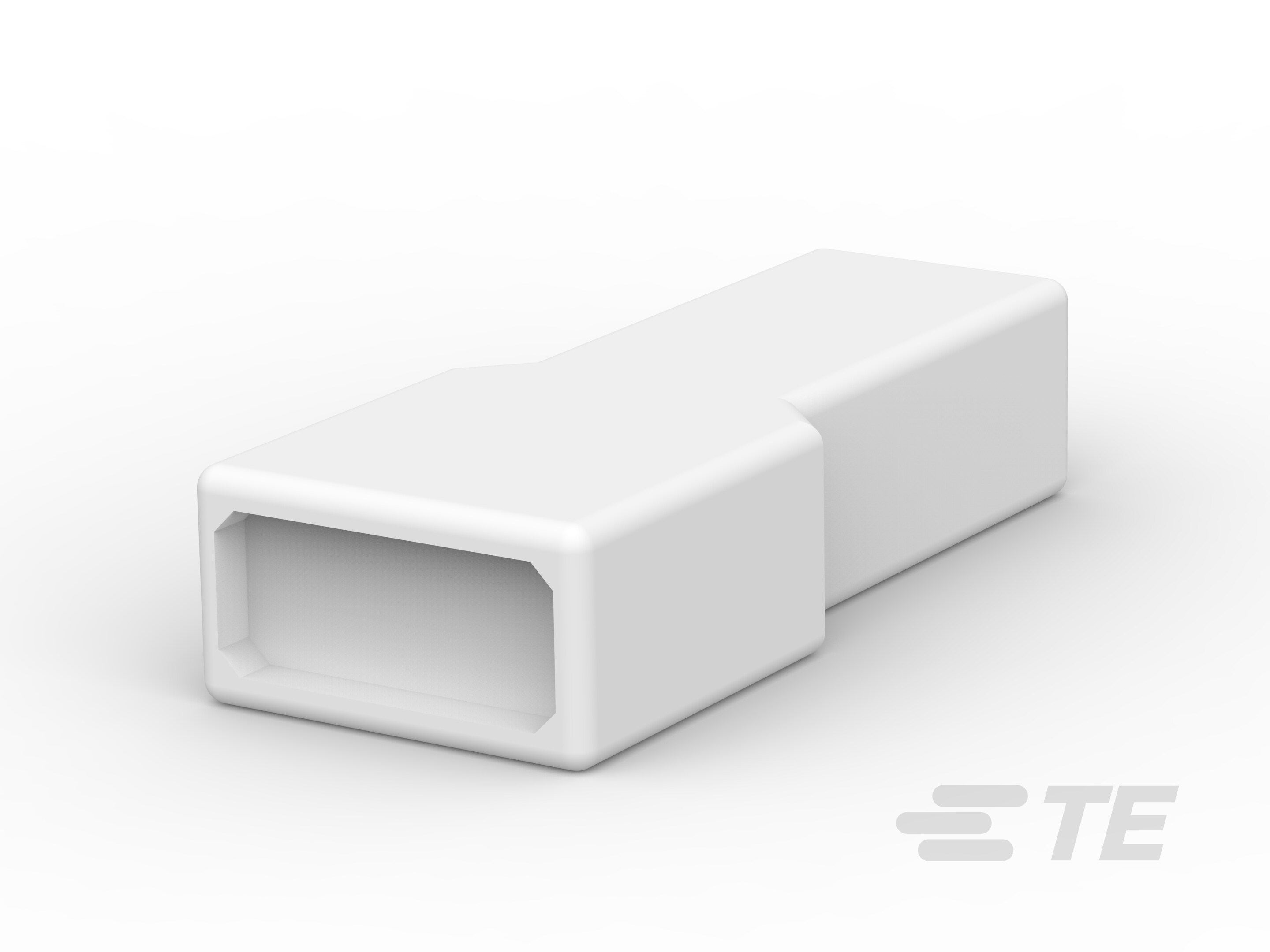 250 FASTON HSG.,REC.,1 POS,NATRUAL-3-925017-0