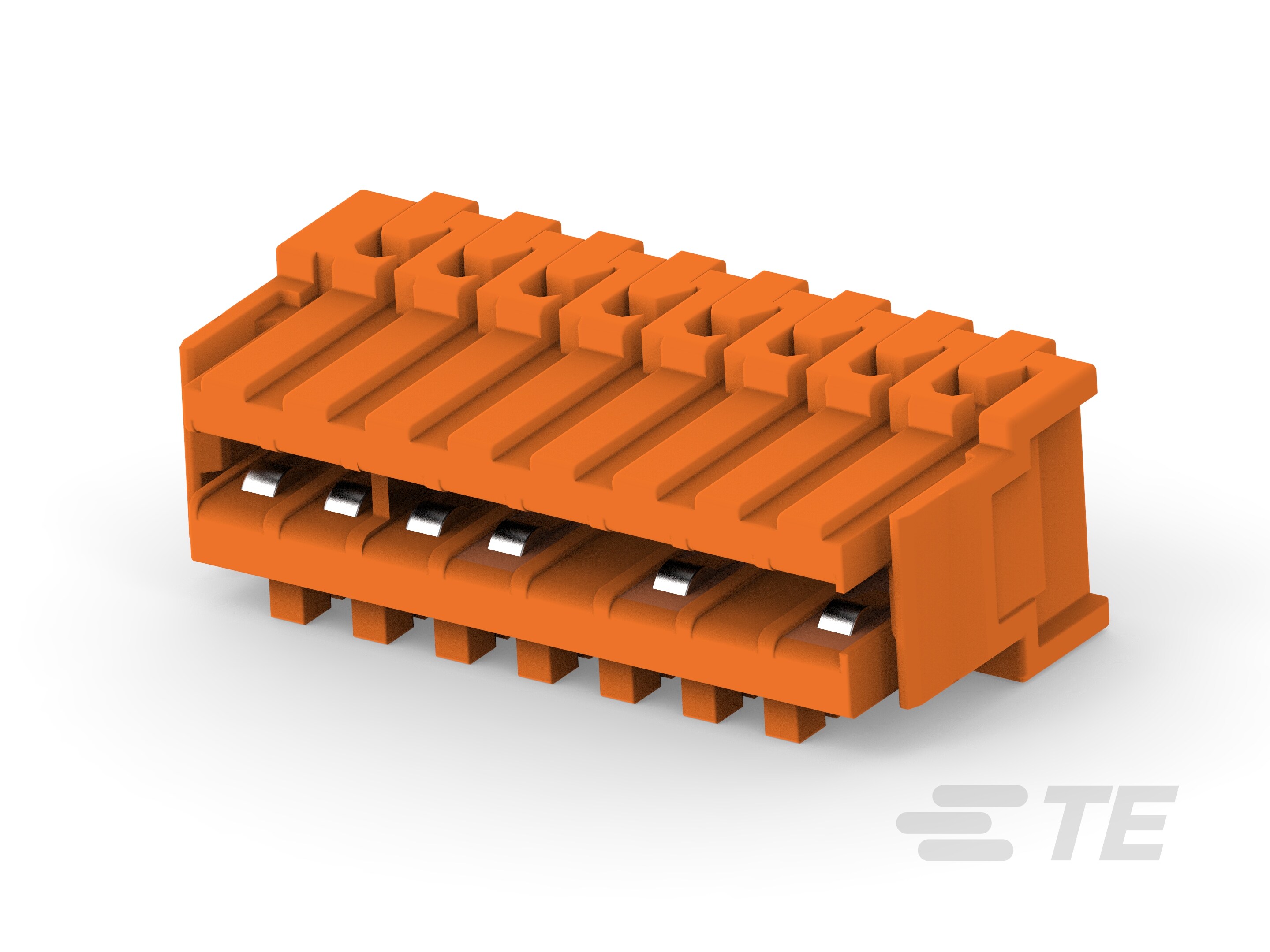 DUOPLUG 2.5 8P,SIDE LOCK, SEL. LOADED-4-284866-8
